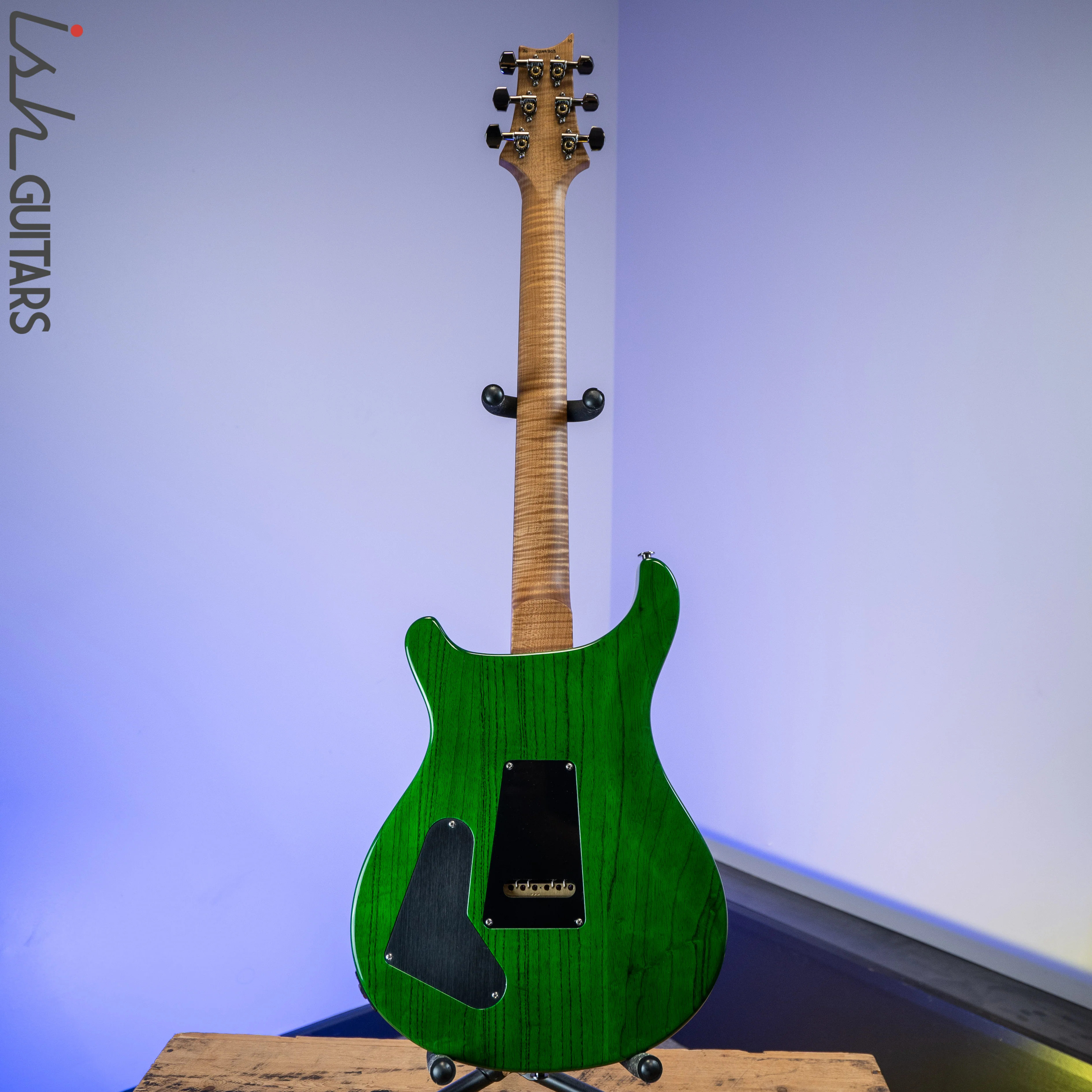 PRS Wood Library Custom 22 Soapbar Jade Green Burst Torrified Maple Neck - Image 8