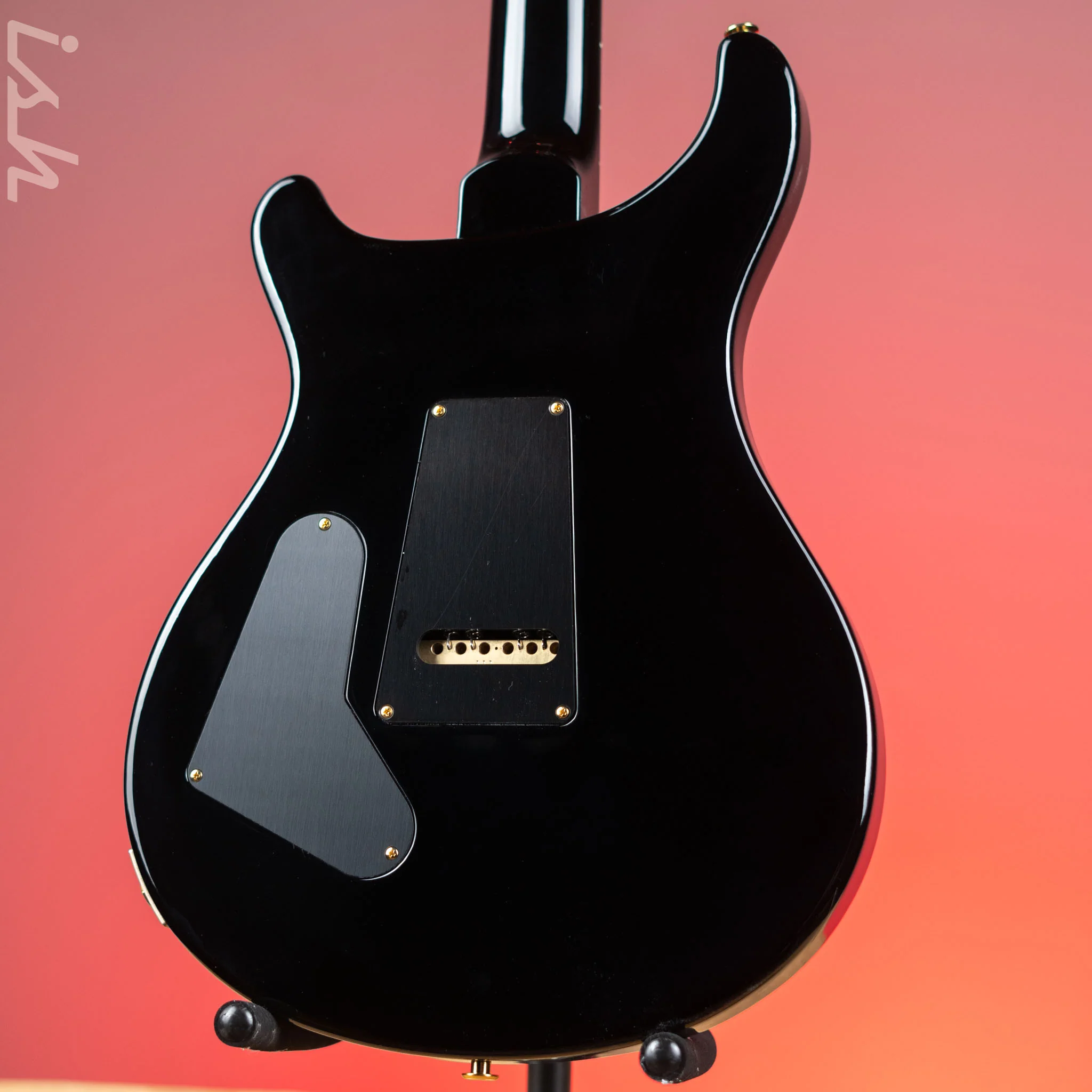 PRS Custom 24-08 Electric Guitar Aquamarine w/ Black Wrap Burst 10-Top - Image 7