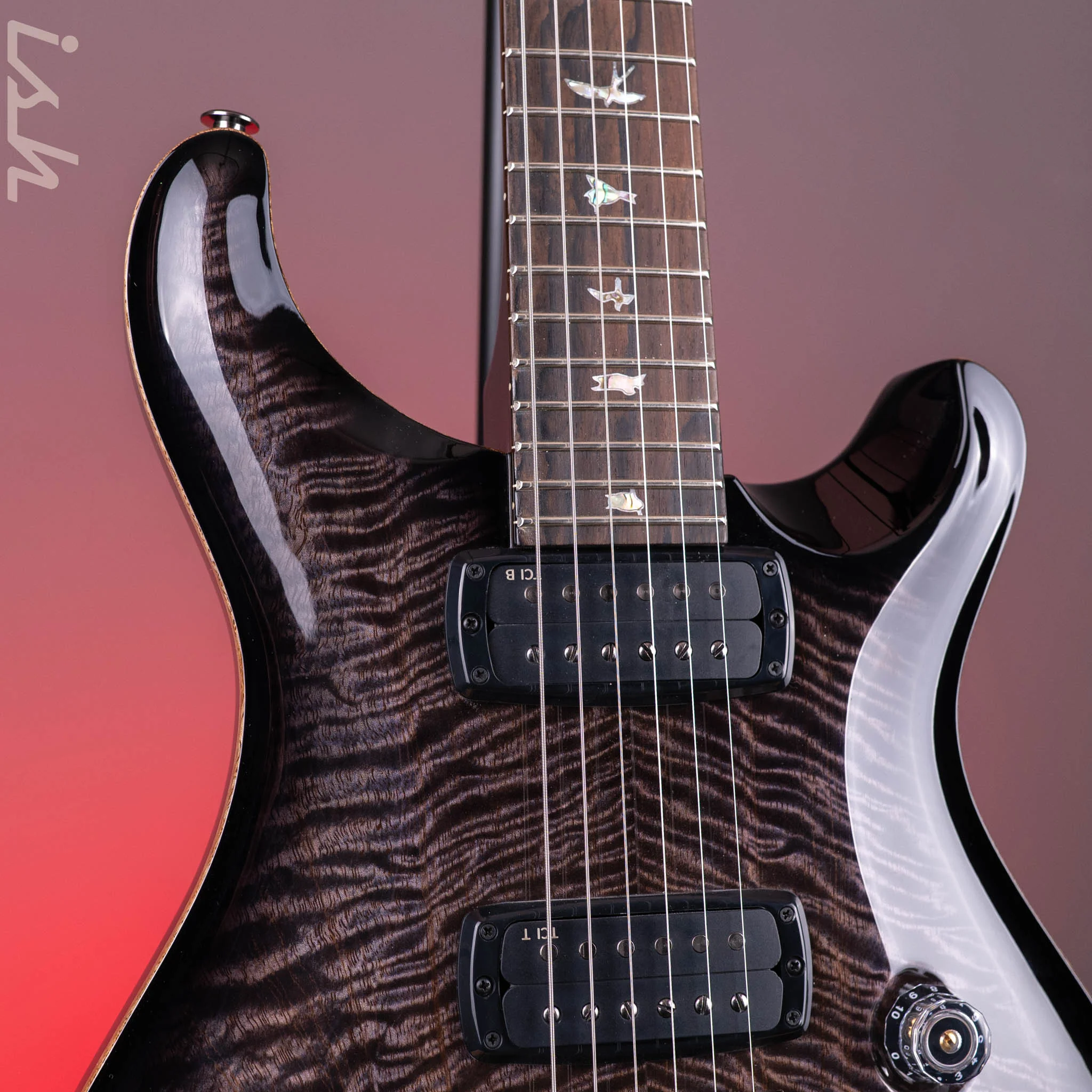 PRS Custom 24-08 Mango Top Limited Edition Purple Mist Smokeburst Custom Color - Image 4