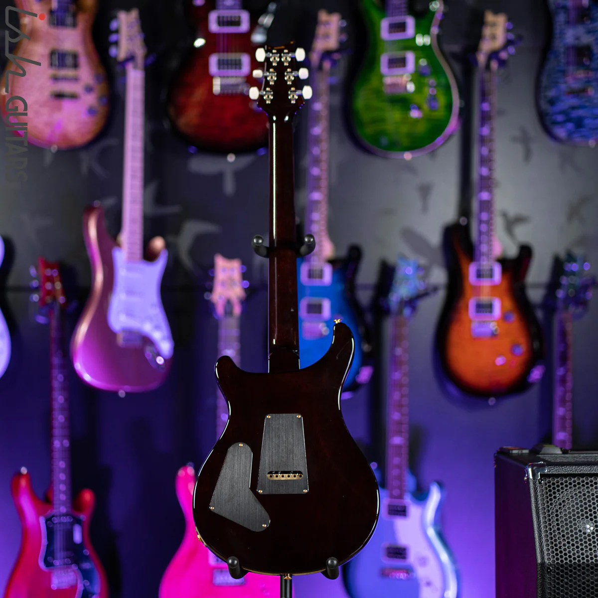 2021 PRS Custom 24 35th Anniversary Black Gold Burst 10 Top - Image 7