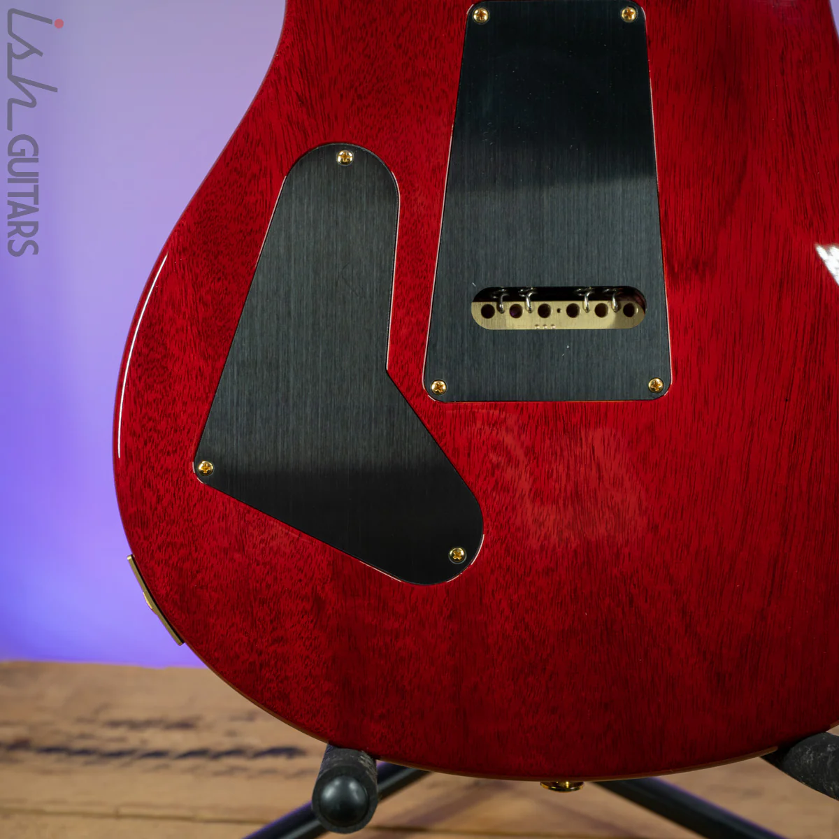 PRS Custom 24 35th Anniversary Charcoal Cherry Burst 10 Top - Image 11