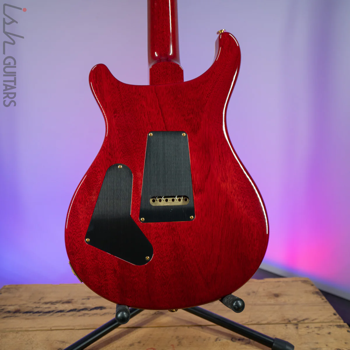 PRS Custom 24 35th Anniversary Charcoal Cherry Burst 10 Top - Image 9