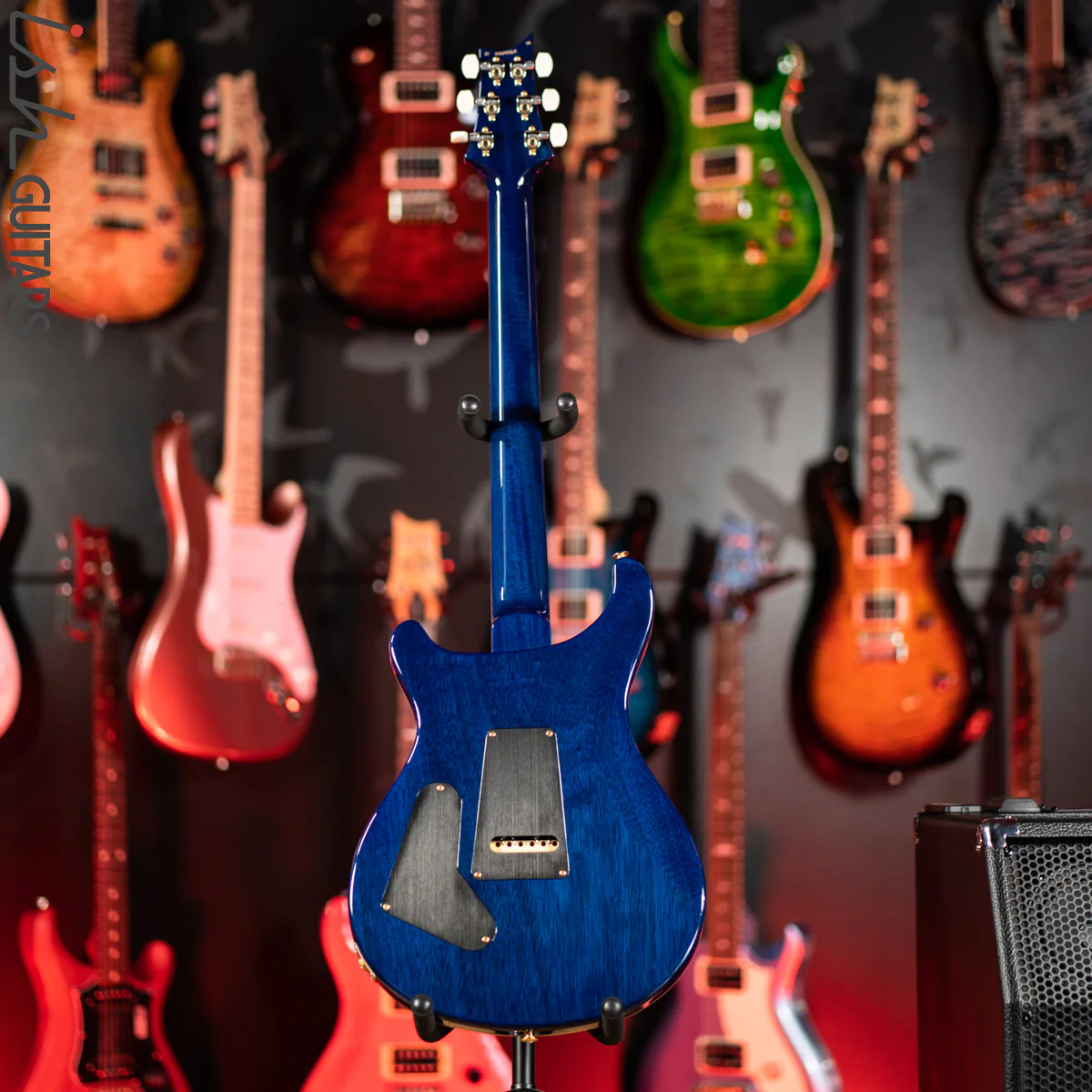 PRS Custom 24 35th Anniversary Guitar Blue Matteo 10 Top - Image 7