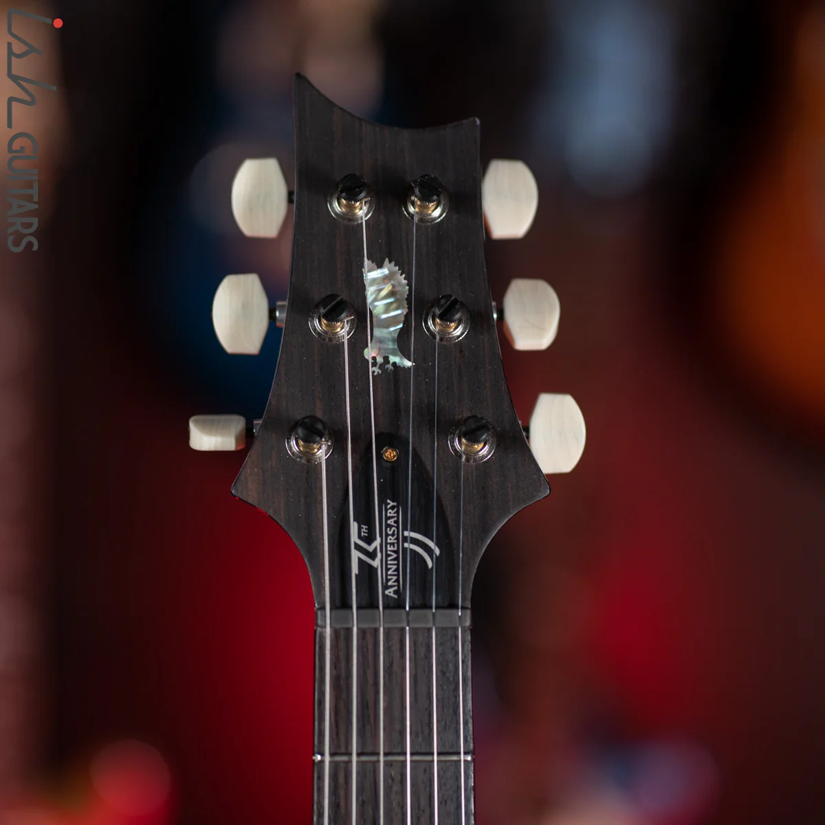 PRS Custom 24 35th Anniversary Guitar Violet Blueburst Wrap 10 Top - Image 6