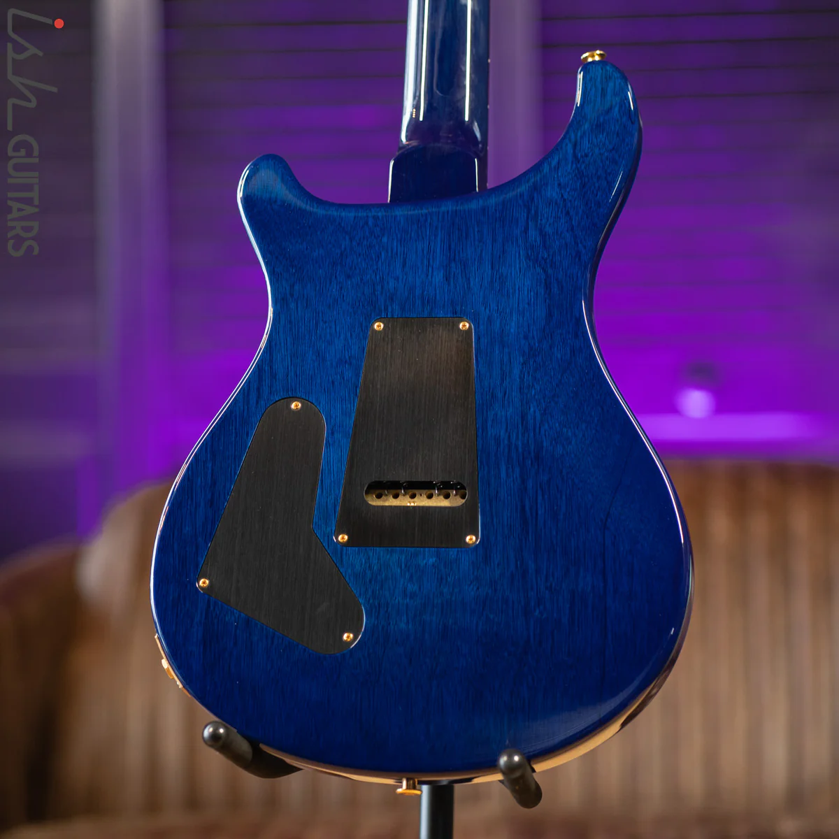 PRS Custom 24 35th Anniversary Violet Blue Burst Wrap 10 Top - Image 9