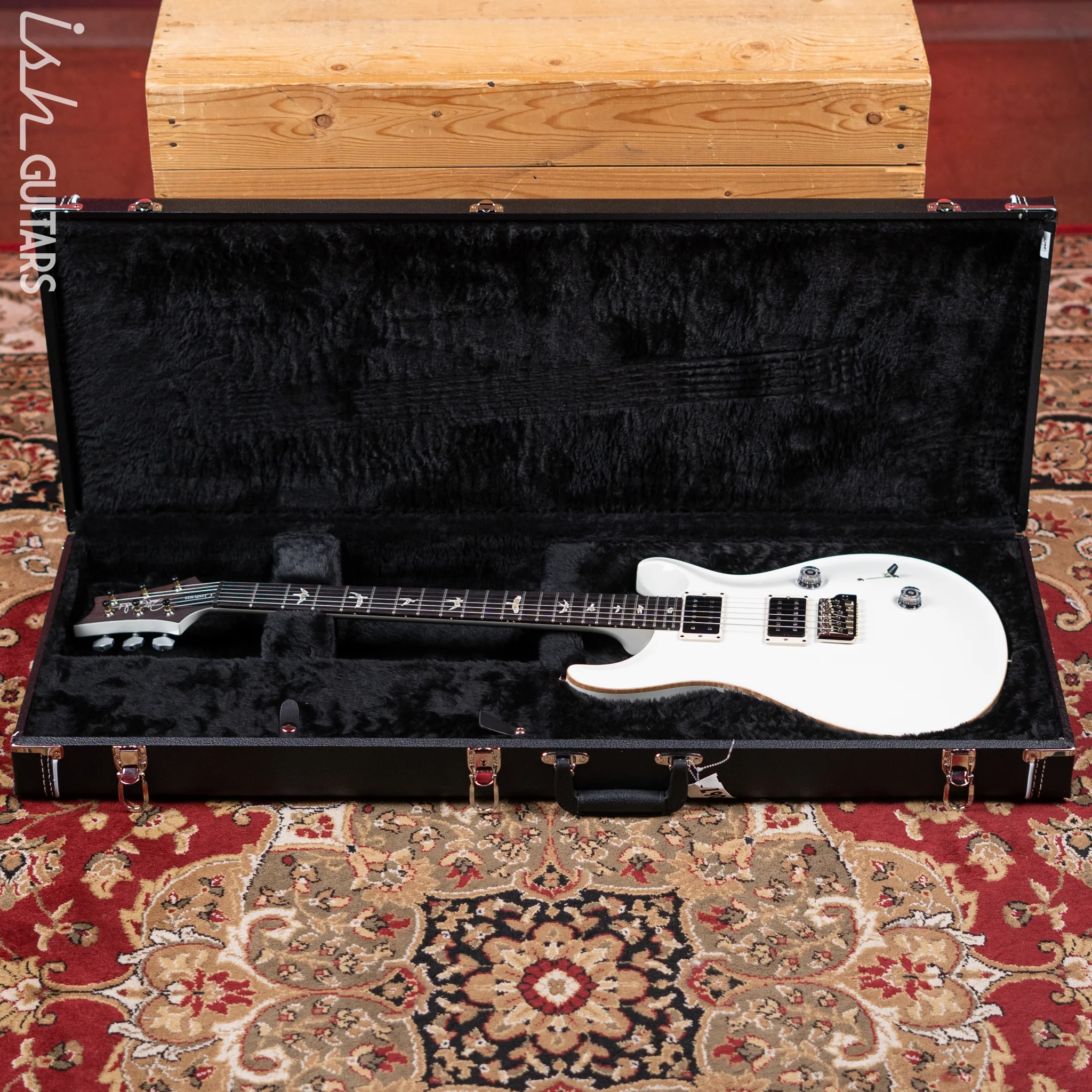 PRS Custom 24 Antique White w/ Natural Binding - Image 13