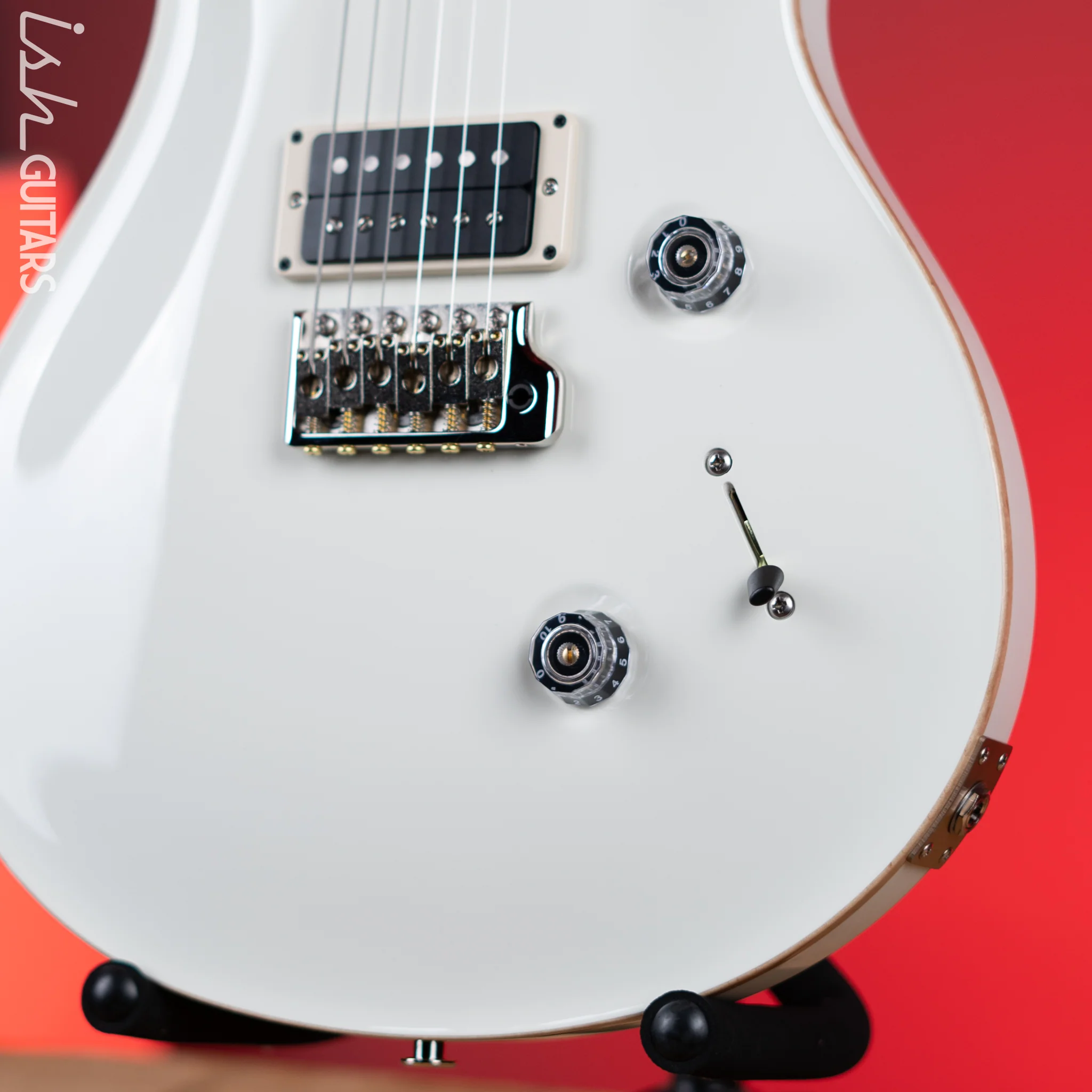 PRS Custom 24 Antique White w/ Natural Binding - Image 4