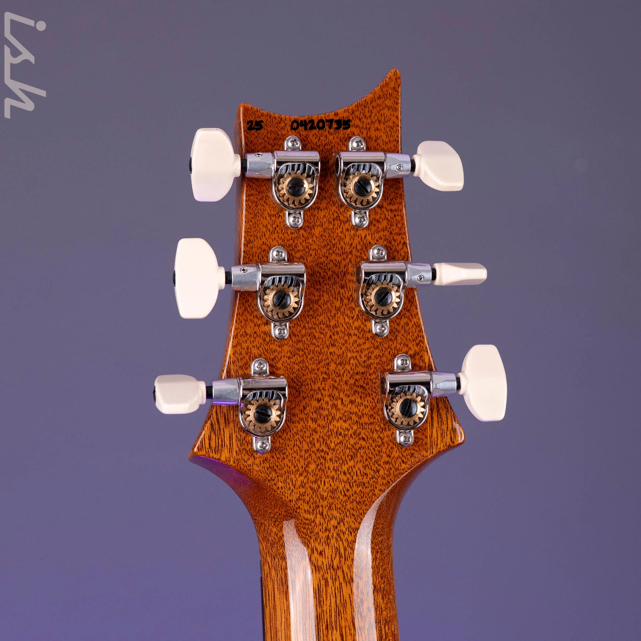 PRS Custom 24 Custom Color Charcoal Teal Microburst - Image 12