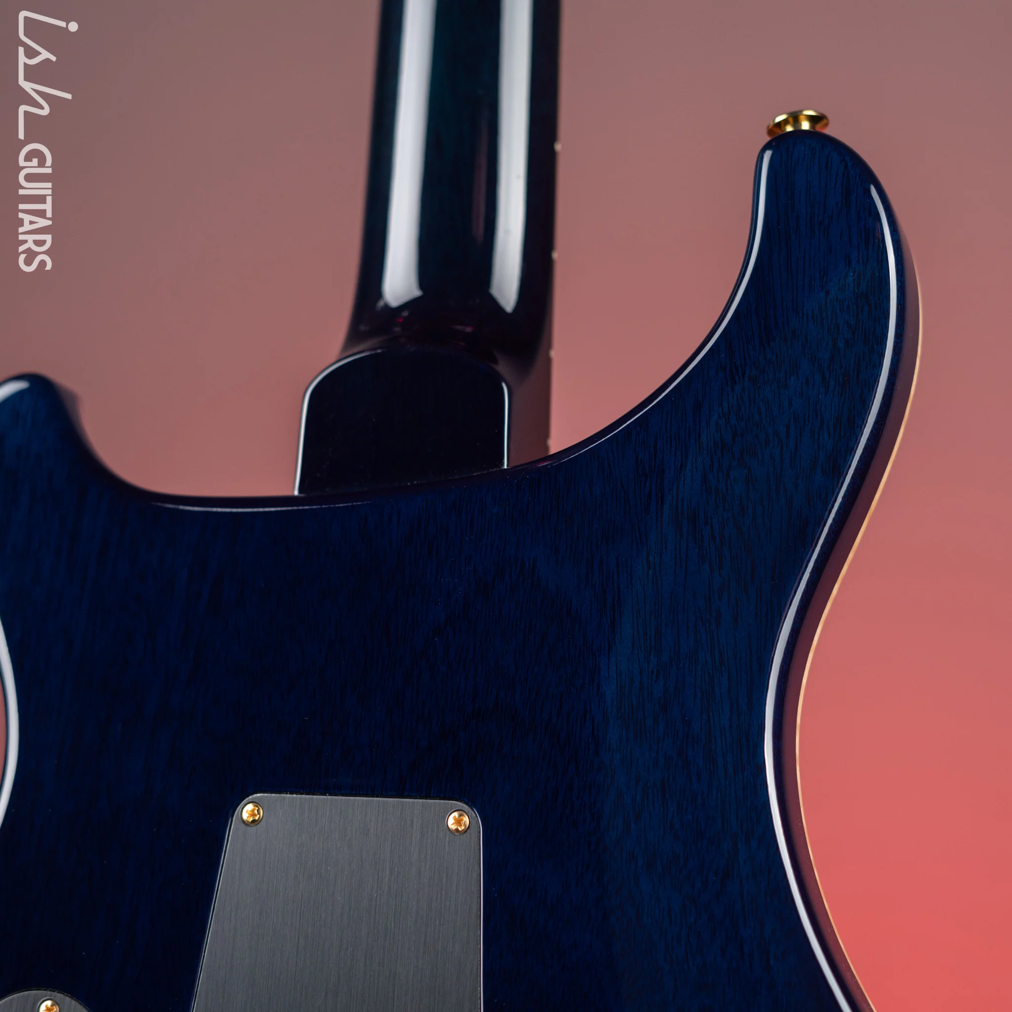 PRS Custom 24 Electric Guitar 10-Top Cobalt Blue - Image 8