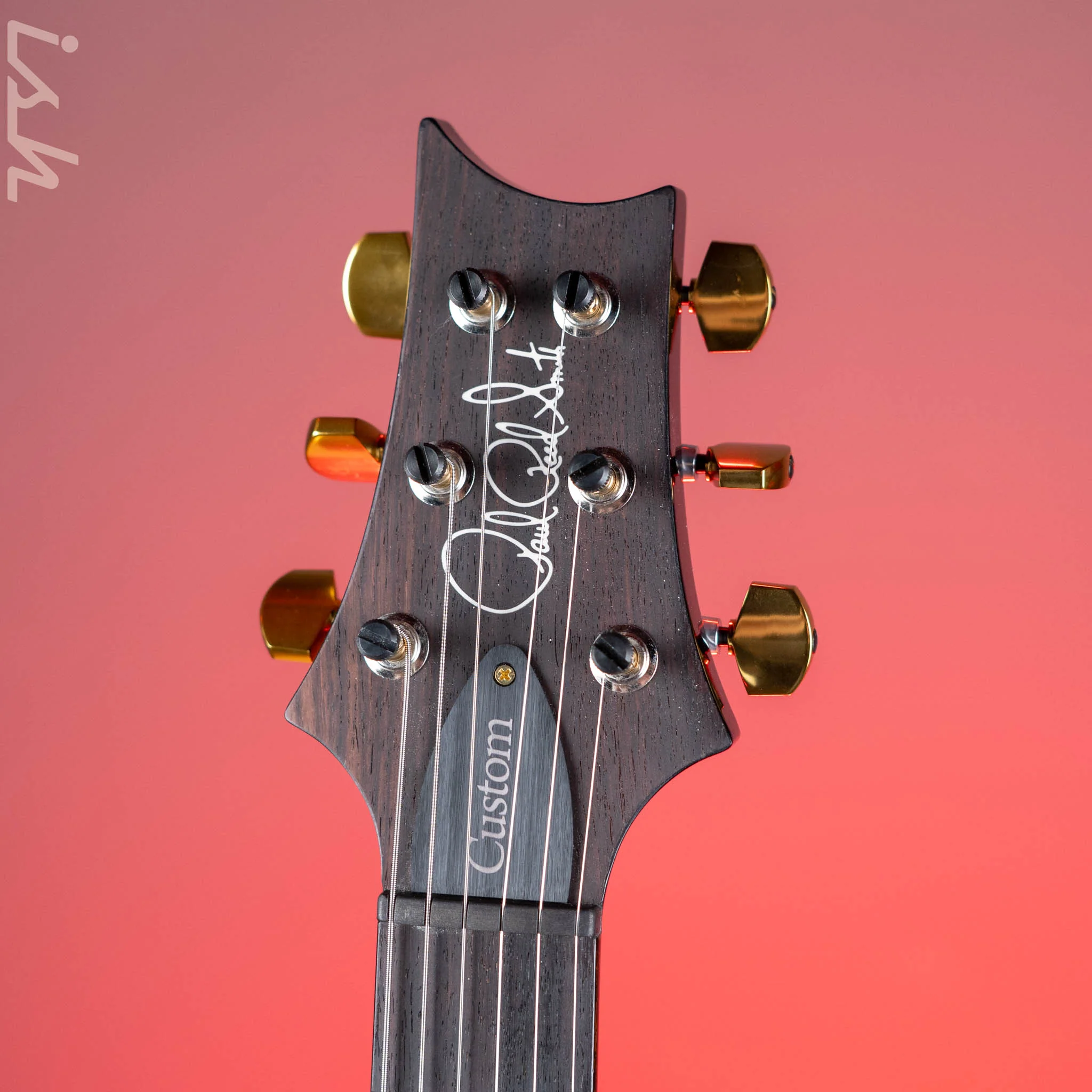 PRS Custom 24 Electric Guitar 10-Top Purple Iris Smoke Burst - Image 5
