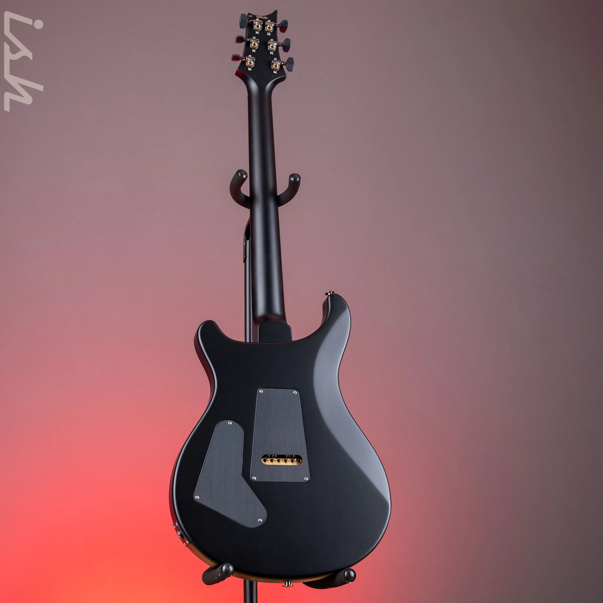 PRS Custom 24 Electric Guitar Black Satin - Image 6
