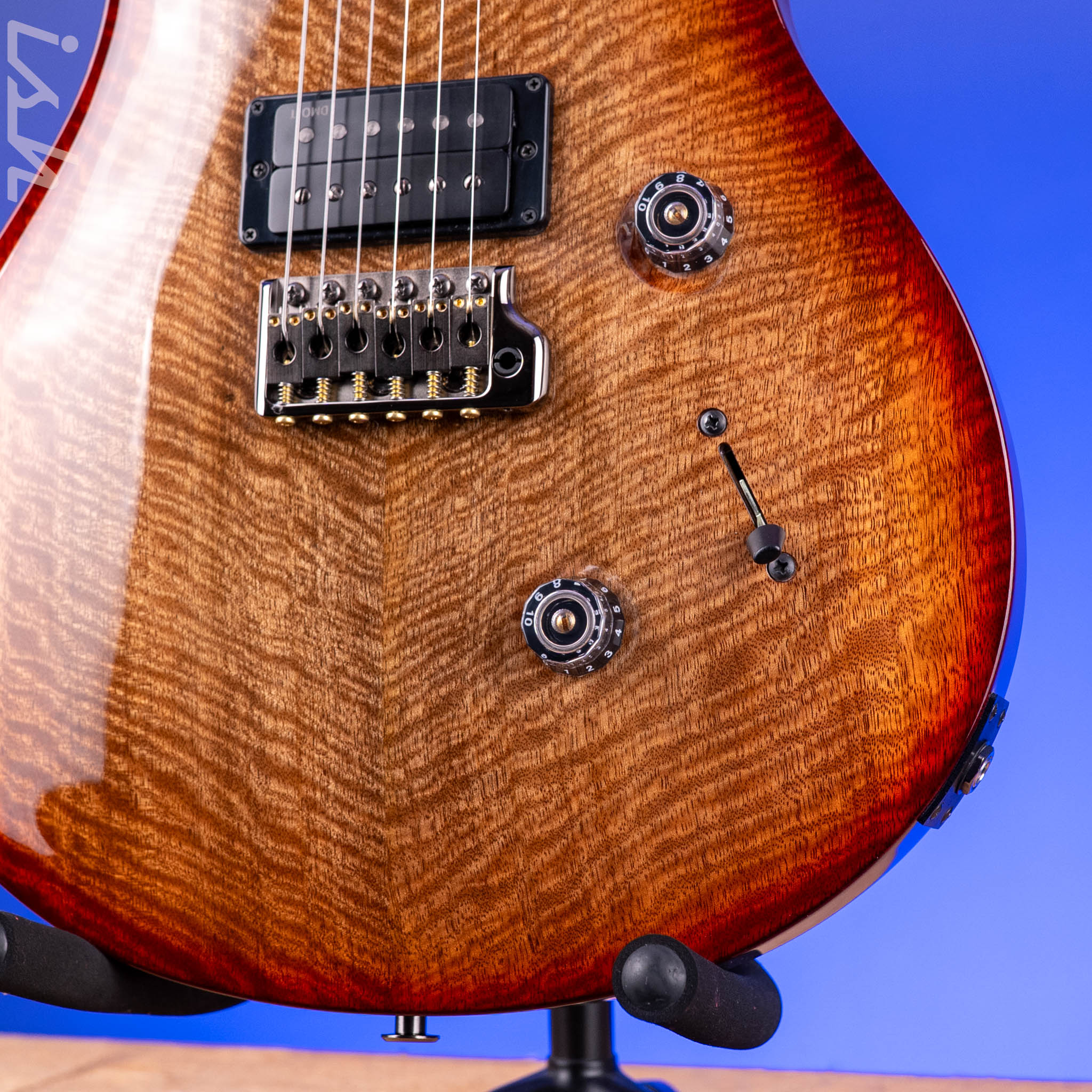 PRS Custom 24 Flame Mango Cherry Sunburst Custom Color - Image 5