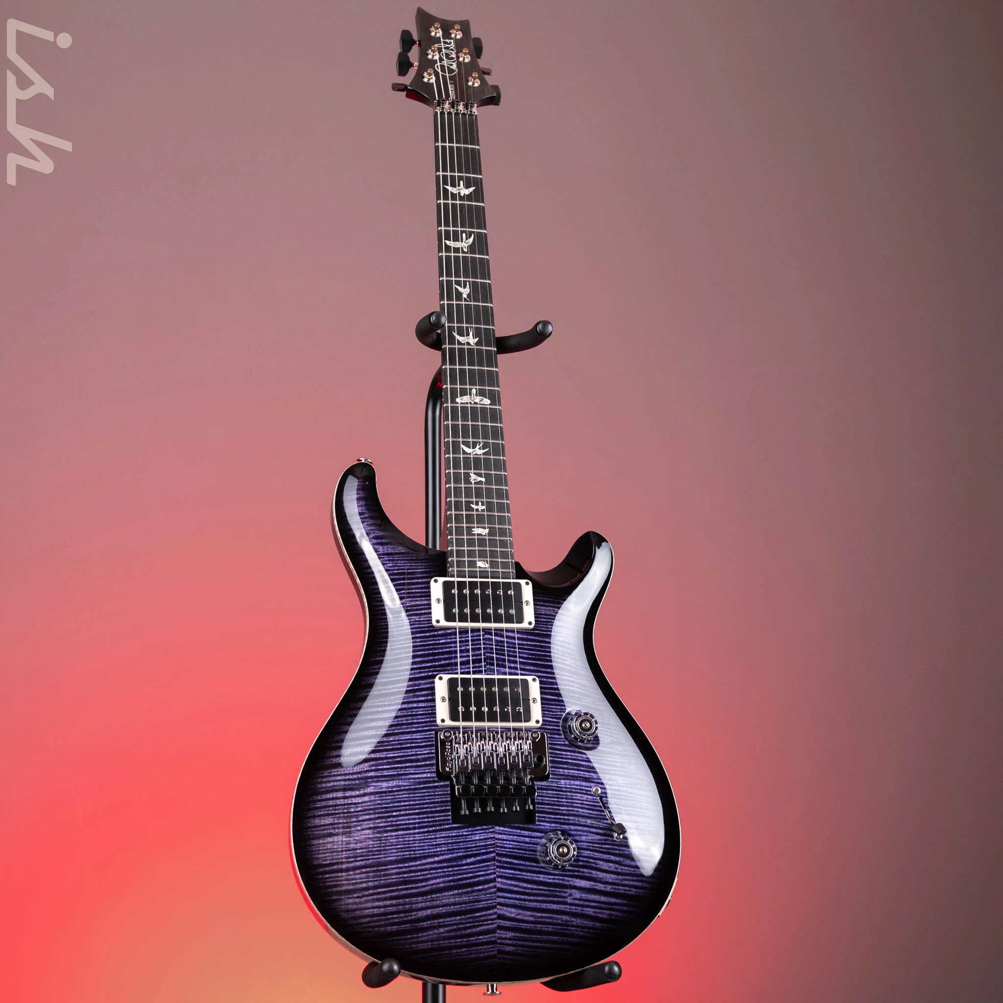 PRS Custom 24 Floyd Electric Guitar 10-Top Purple Mist - Image 2