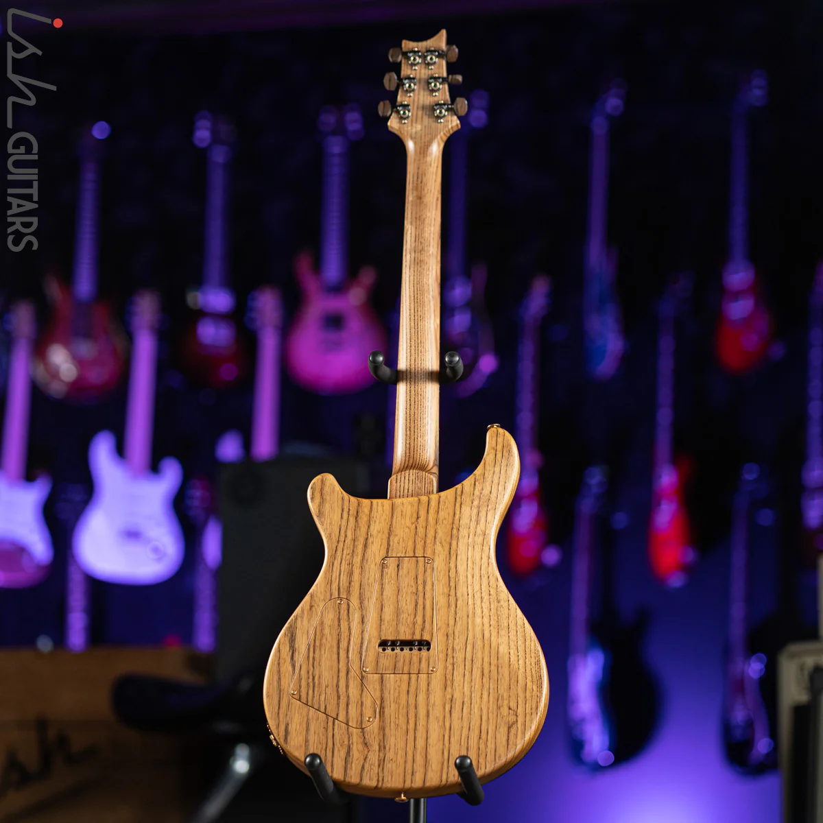 PRS Custom 24 Private Stock Electric Guitar Natural Ziricote Satin - Image 9