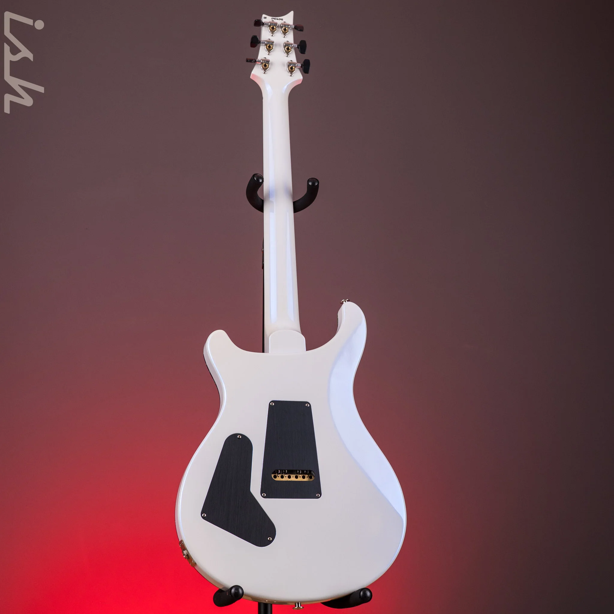 PRS Custom 24 River Blue Wrap w/ Pearl White Back - Image 8