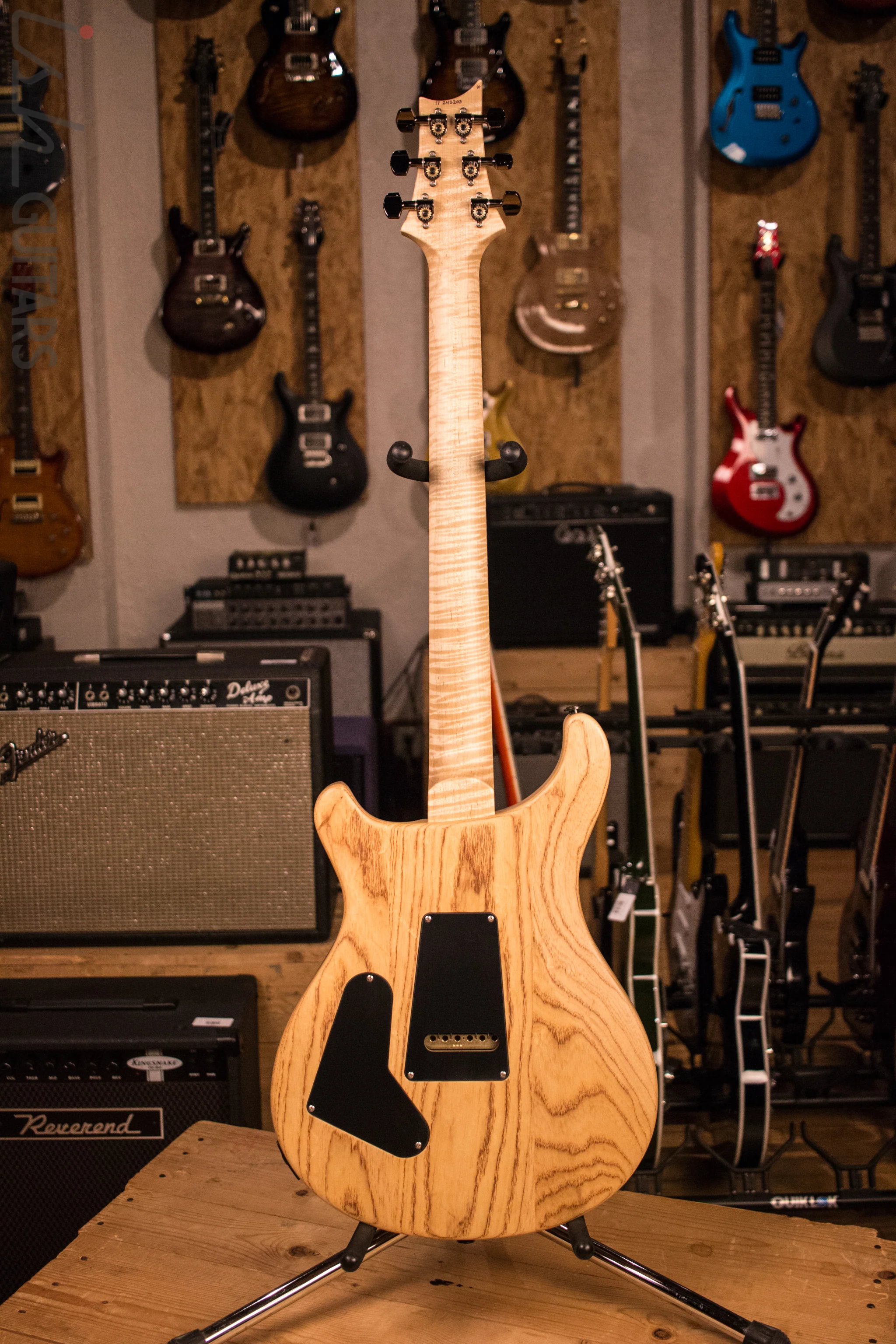 PRS Custom 24 Semi-Hollow Ish Guitars Exclusive Wood Library Quilt - Image 9