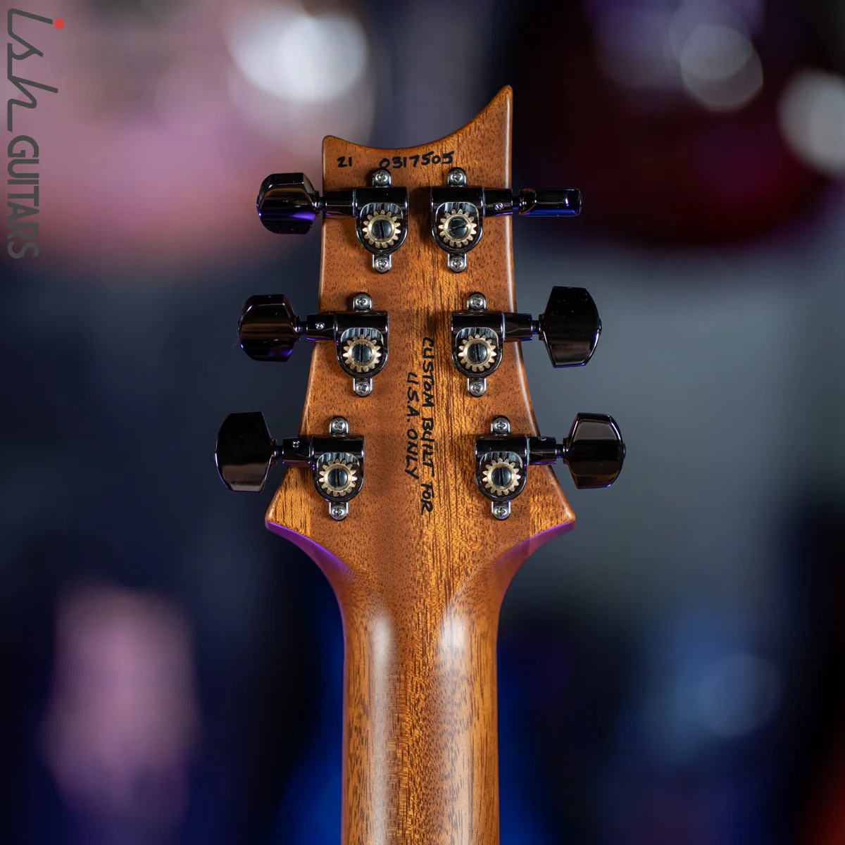 PRS Custom 24 Wood Library Antique White Opaque Satin - Image 13