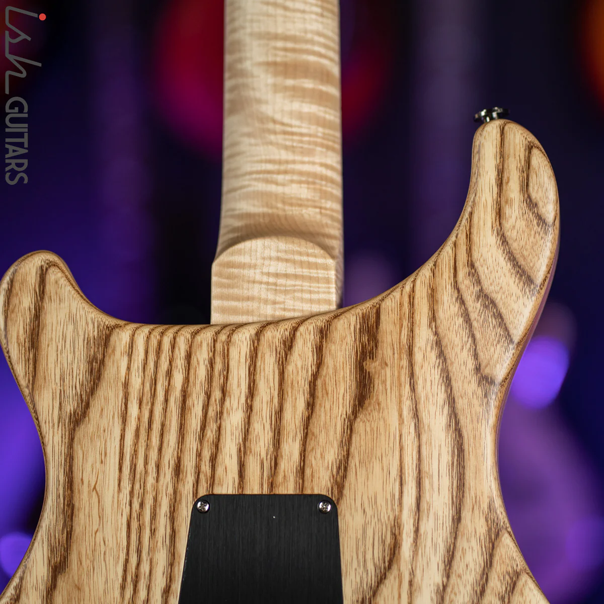 PRS Custom 24 Wood Library Frost Blue Opaque Satin Figured Maple - Image 9