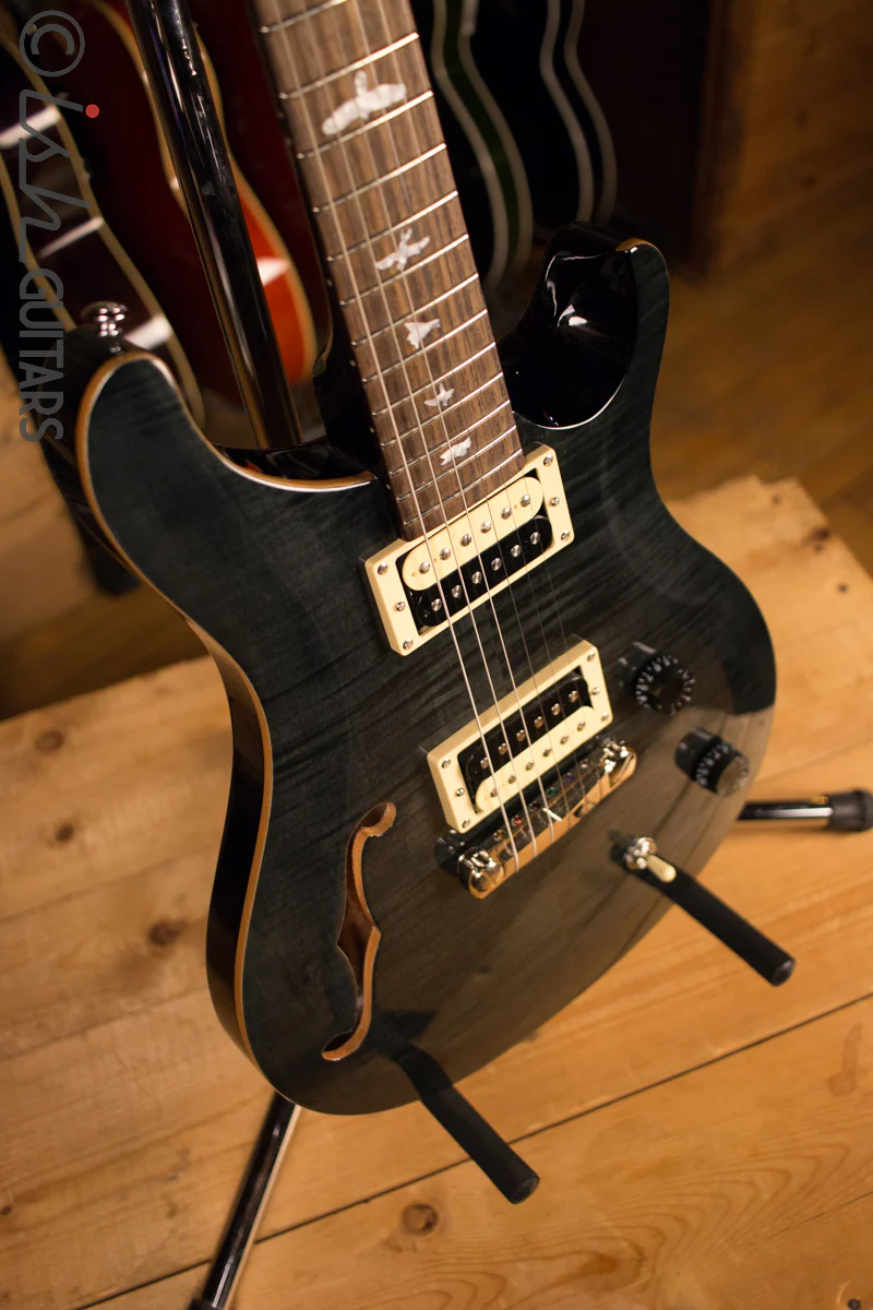 Paul Reed Smith PRS SE Custom 22 Semi-Hollow Grey Black - Image 7