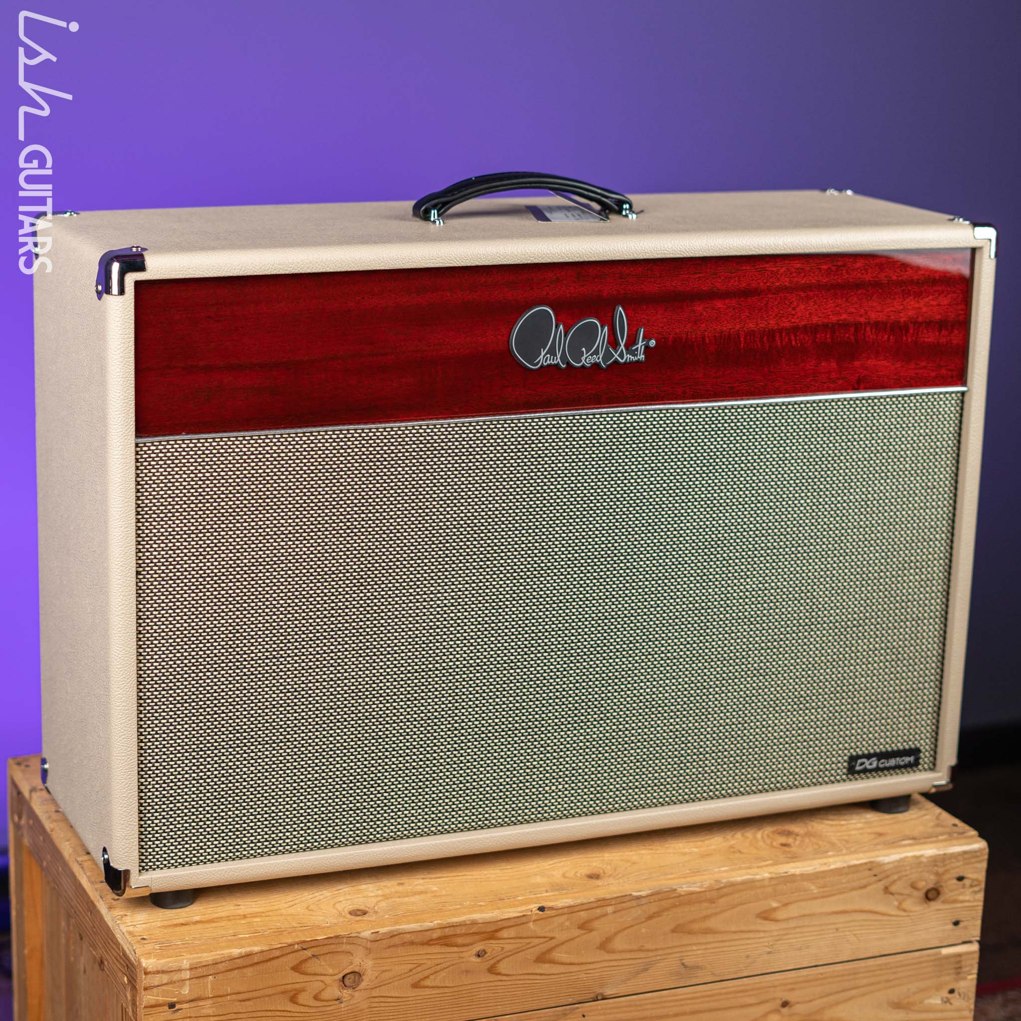 PRS David Grissom Royalty DG Custom 2x12 Guitar Cabinet Blonde/Vintage Cherry - Image 2