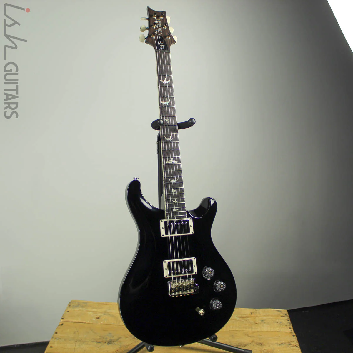 2019 PRS DGT Tremolo Opaque Black - Image 2