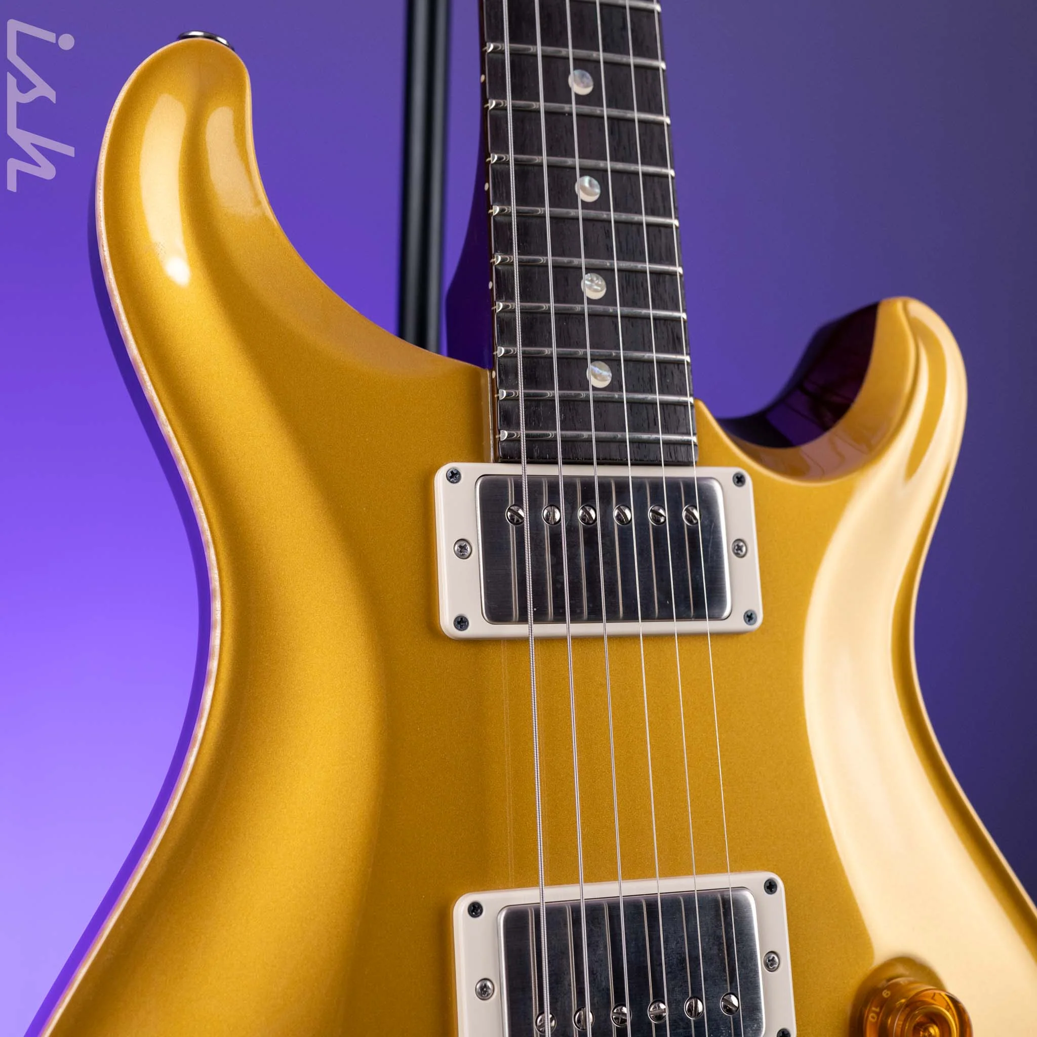 PRS DGT David Grissom Electric Guitar Gold Top - Image 3