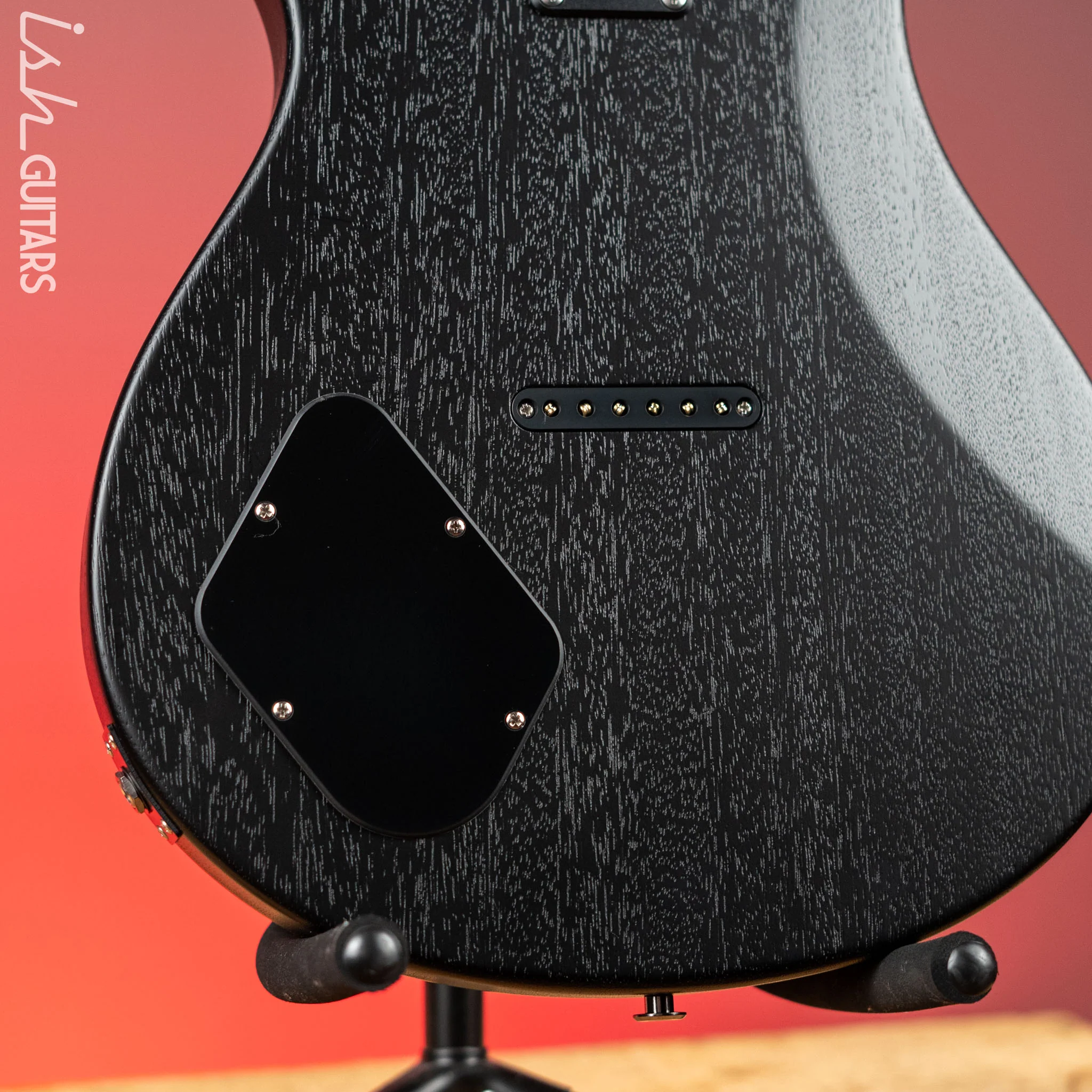 PRS Dustie Waring Signature CE 24 Hardtail Custom Color Black Top/Back Satin Nitro - Image 10