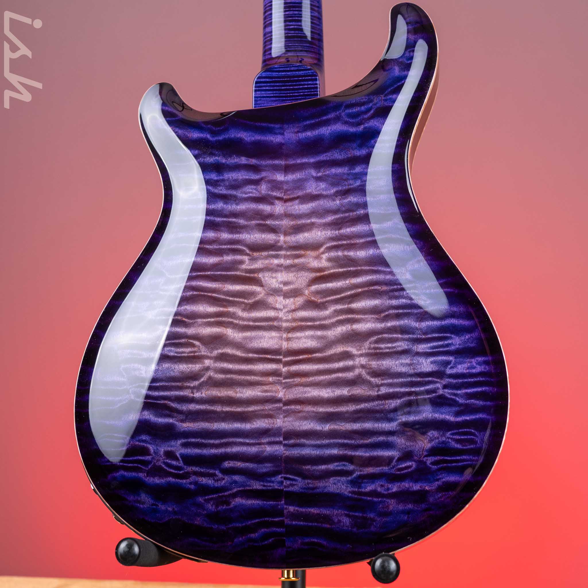 2024 PRS Employee Beverly Fowler Hollowbody II 594 Piezo 1-Off Aqua Violet Smokeburst - Image 10