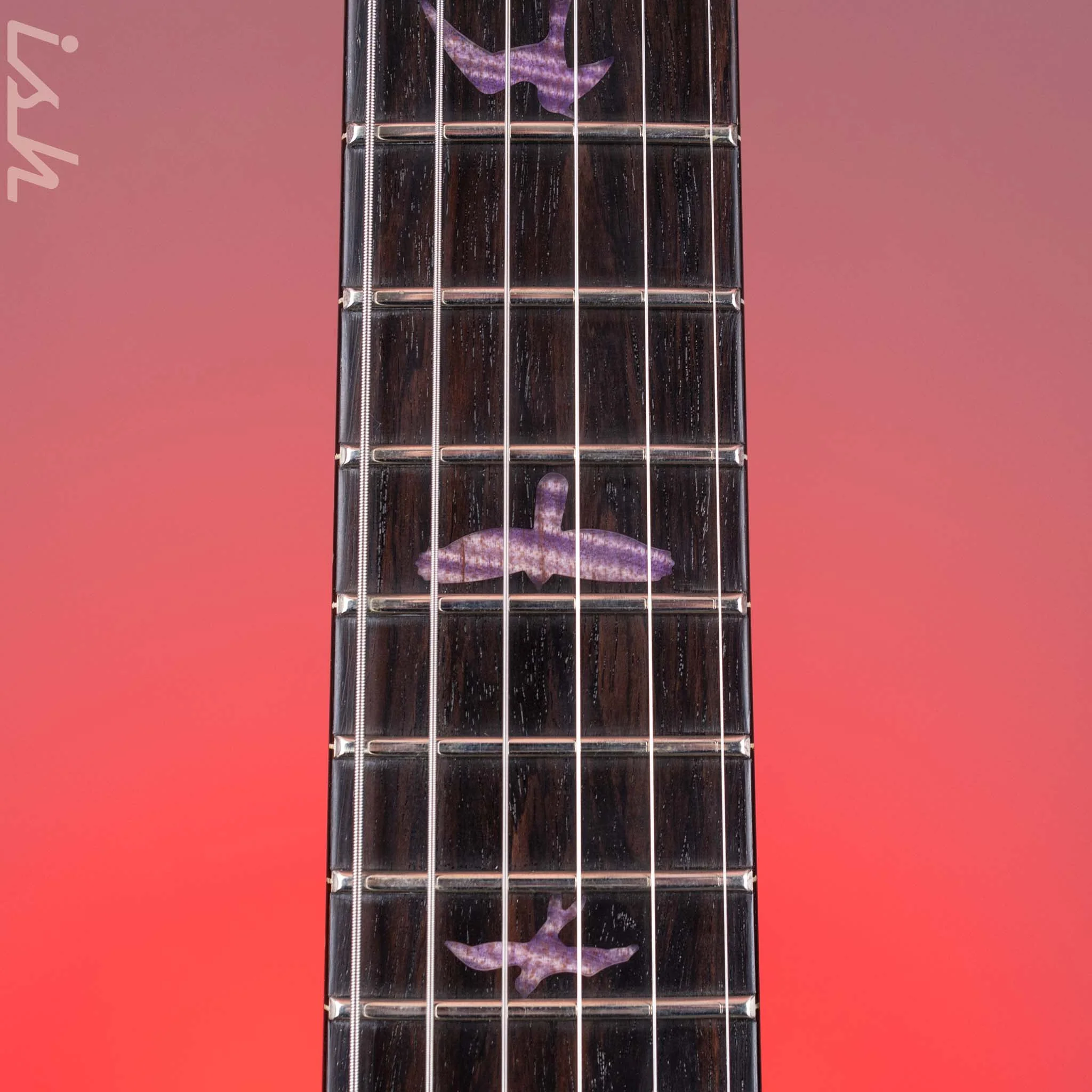 2024 PRS Employee Beverly Fowler Hollowbody II 594 Piezo 1-Off Aqua Violet Smokeburst - Image 7