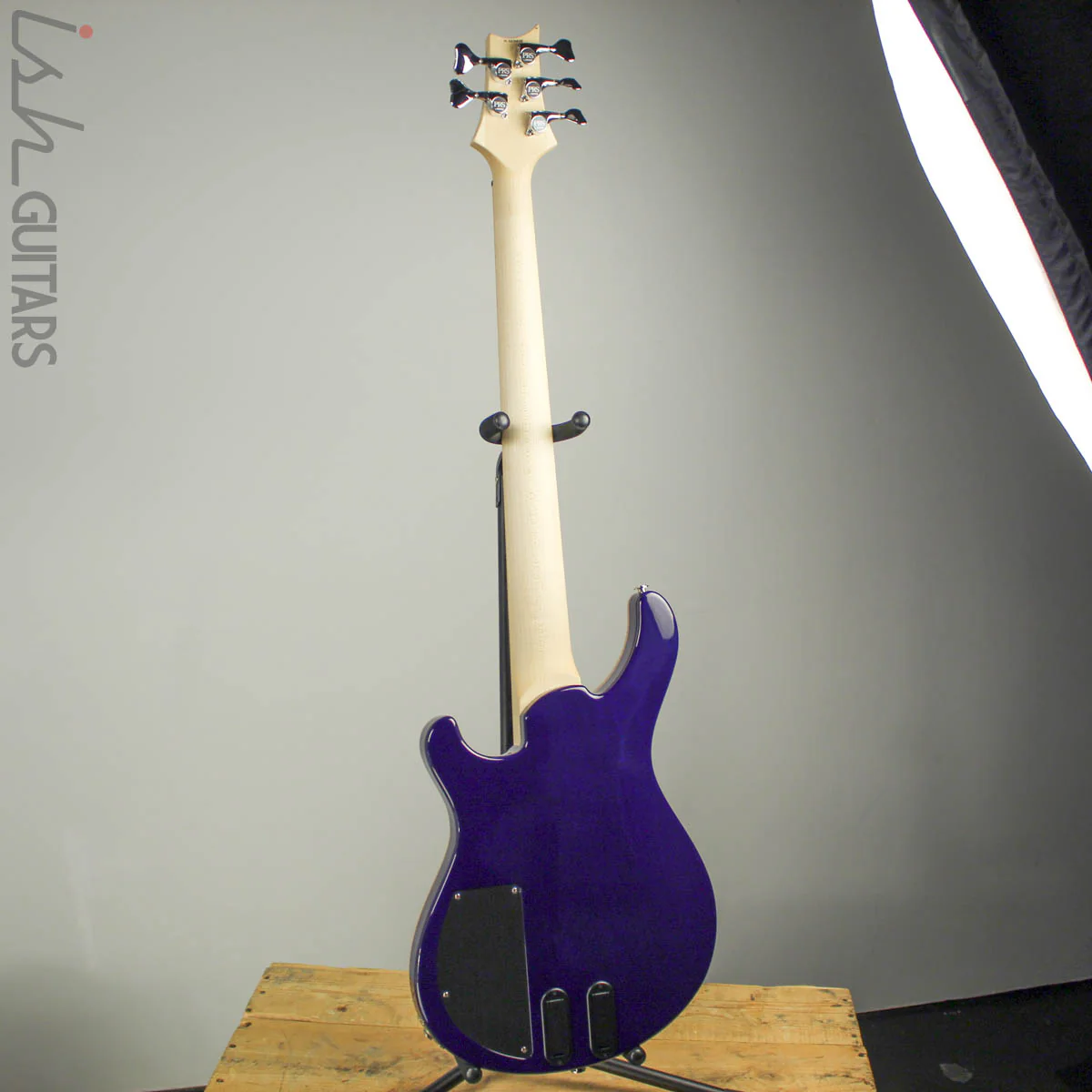 PRS Gary Grainger GG5 5-String 10 Top Violet Blue Burst - Image 8