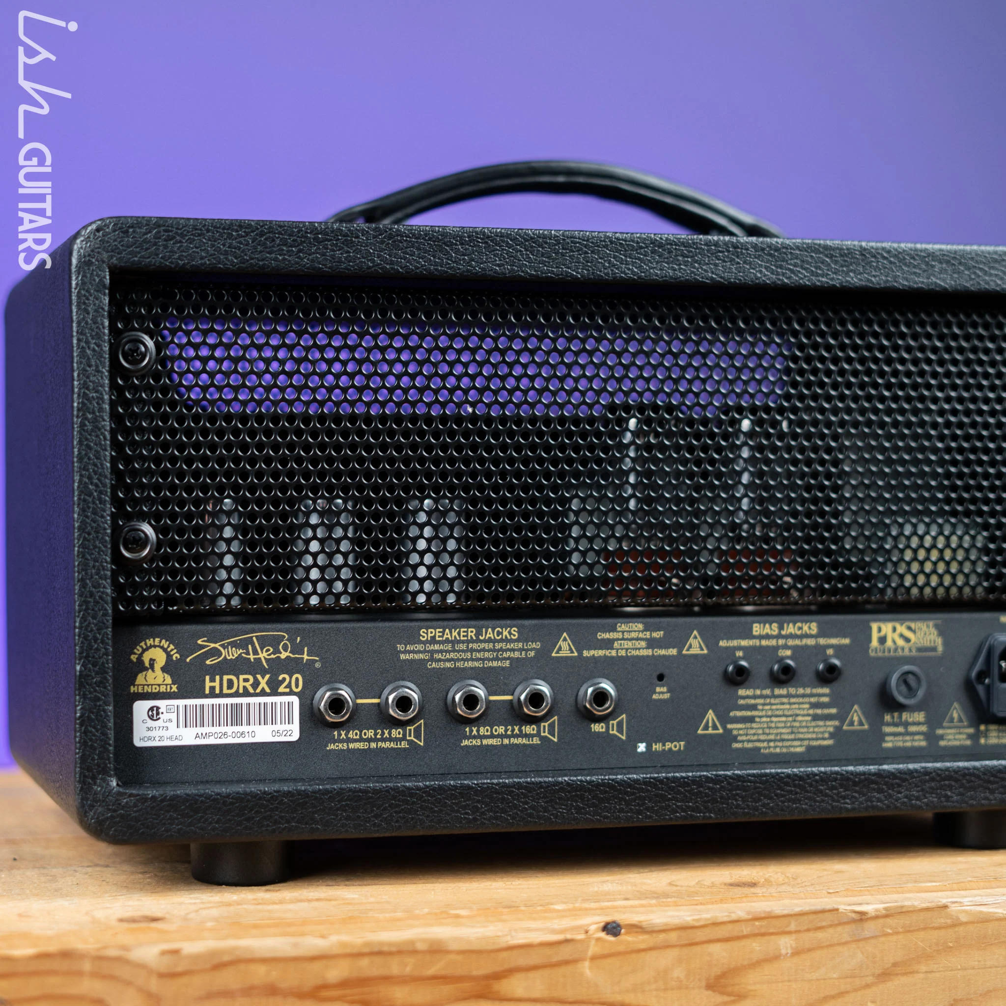 PRS HDRX 20 20W Tube Head Amp - Image 5