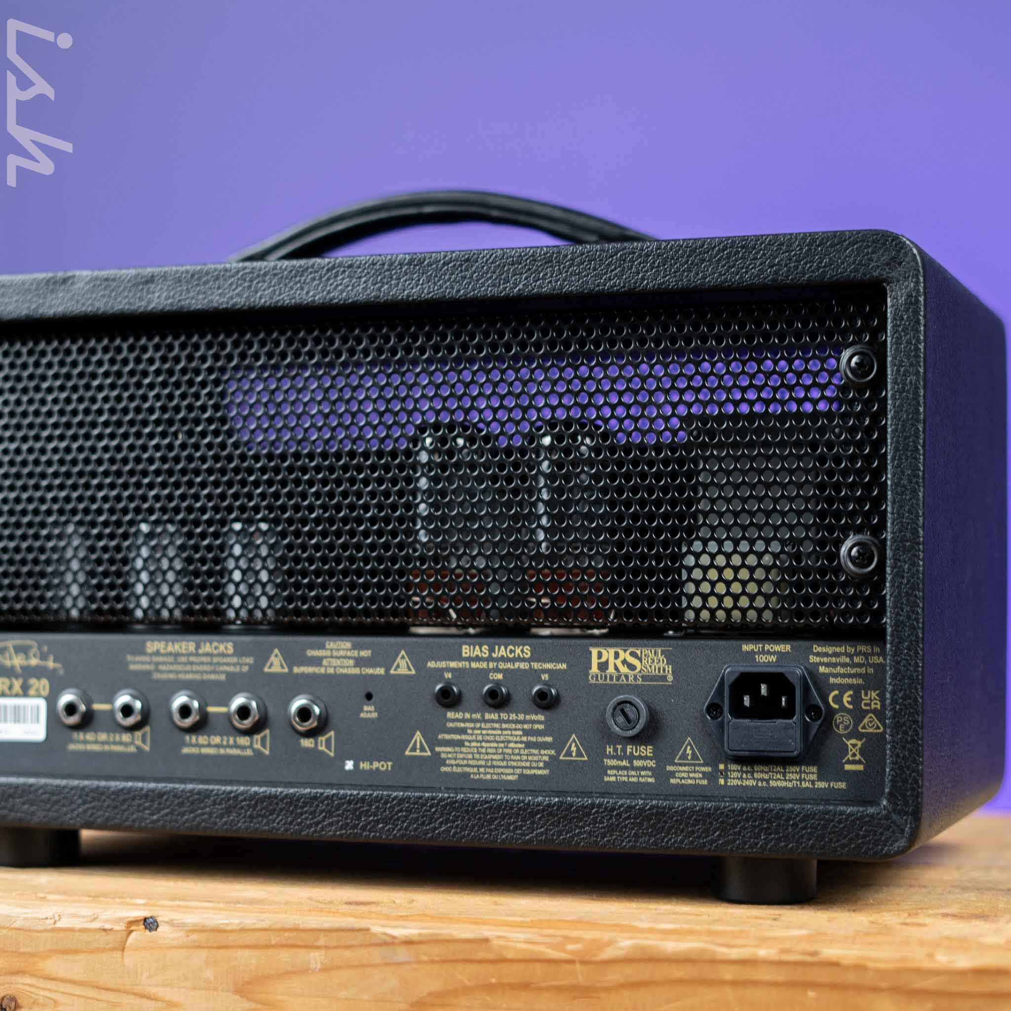 PRS HDRX 20 20W Tube Head Amp Stealth Black - Image 4