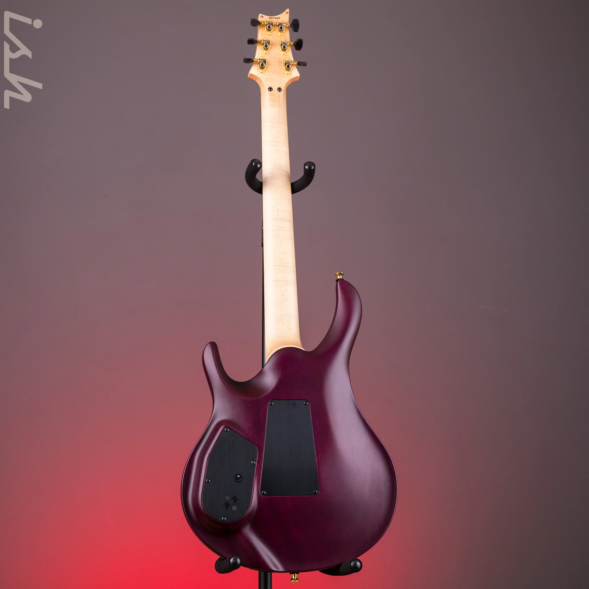 PRS Herman Li Chleo Limited Edition Charcoal Purple Wraparound Burst - Image 7