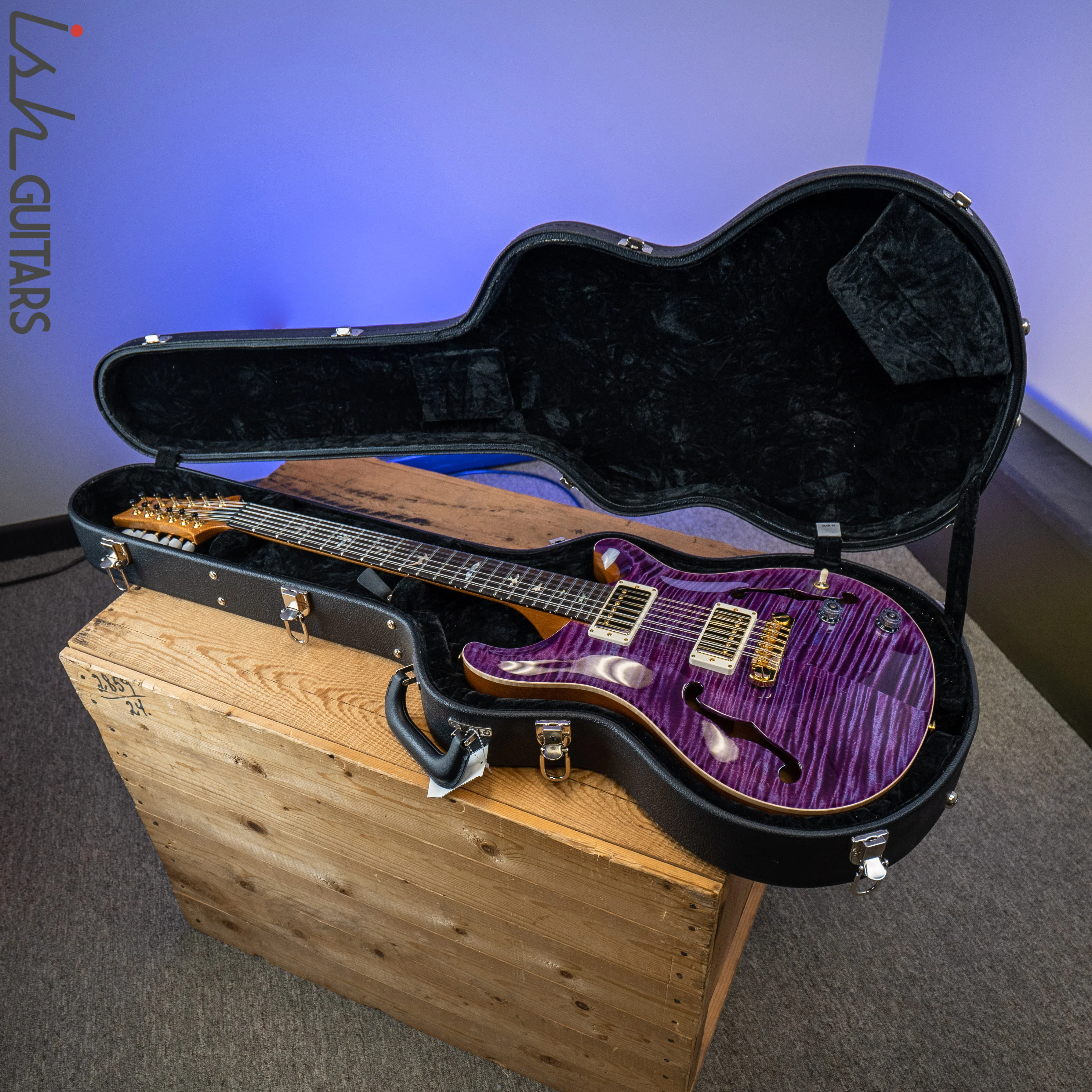 PRS Hollowbody 12 String Violet Gold 10 Top - Image 14