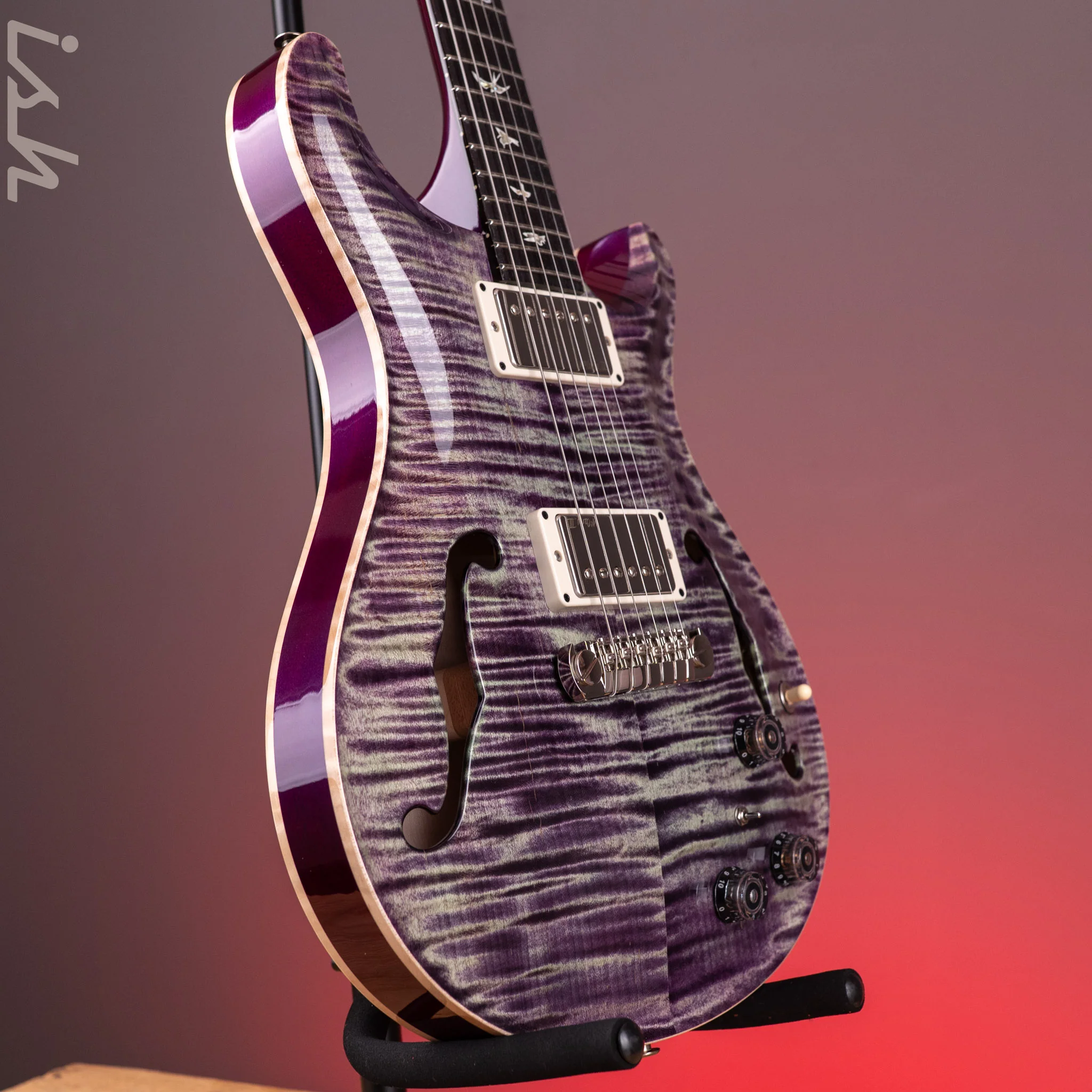 PRS Hollowbody II Piezo Sprayer's Choice Aurora Borealis - Image 4