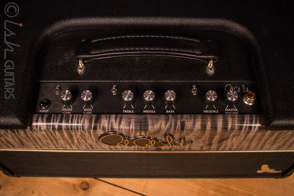 PRS HXDA 50 - 50-watt Tube Head - Stealth and Charcoal - Image 3