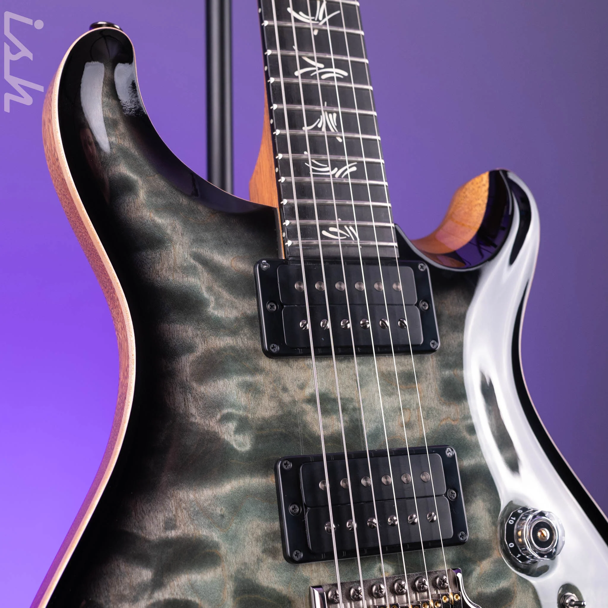 PRS Kanami Limited Edition Custom 24-08 Trampas Green Smokeburst - Image 3