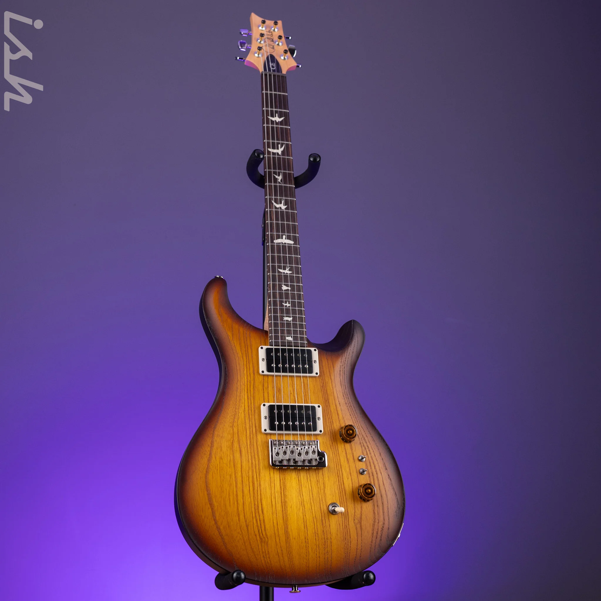 PRS CE 24-08 Swamp Ash Limited Edition McCarty Tobacco Sunburst - Image 2