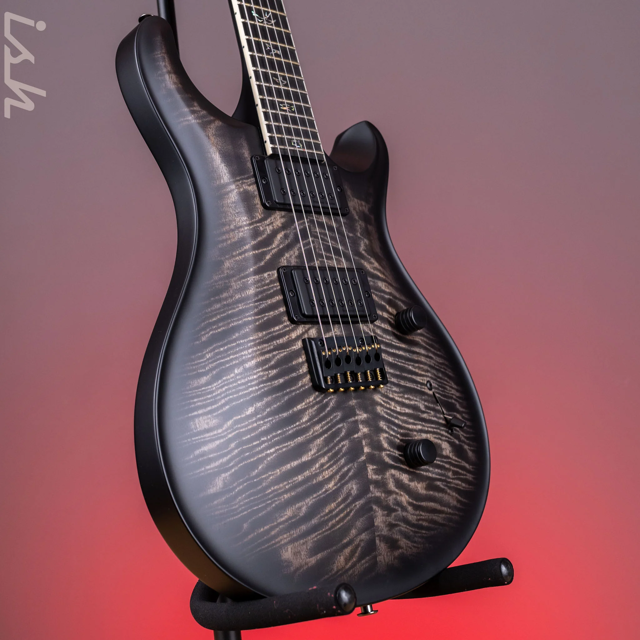 PRS Mark Holcomb Charcoal Wraparound Burst - Image 3