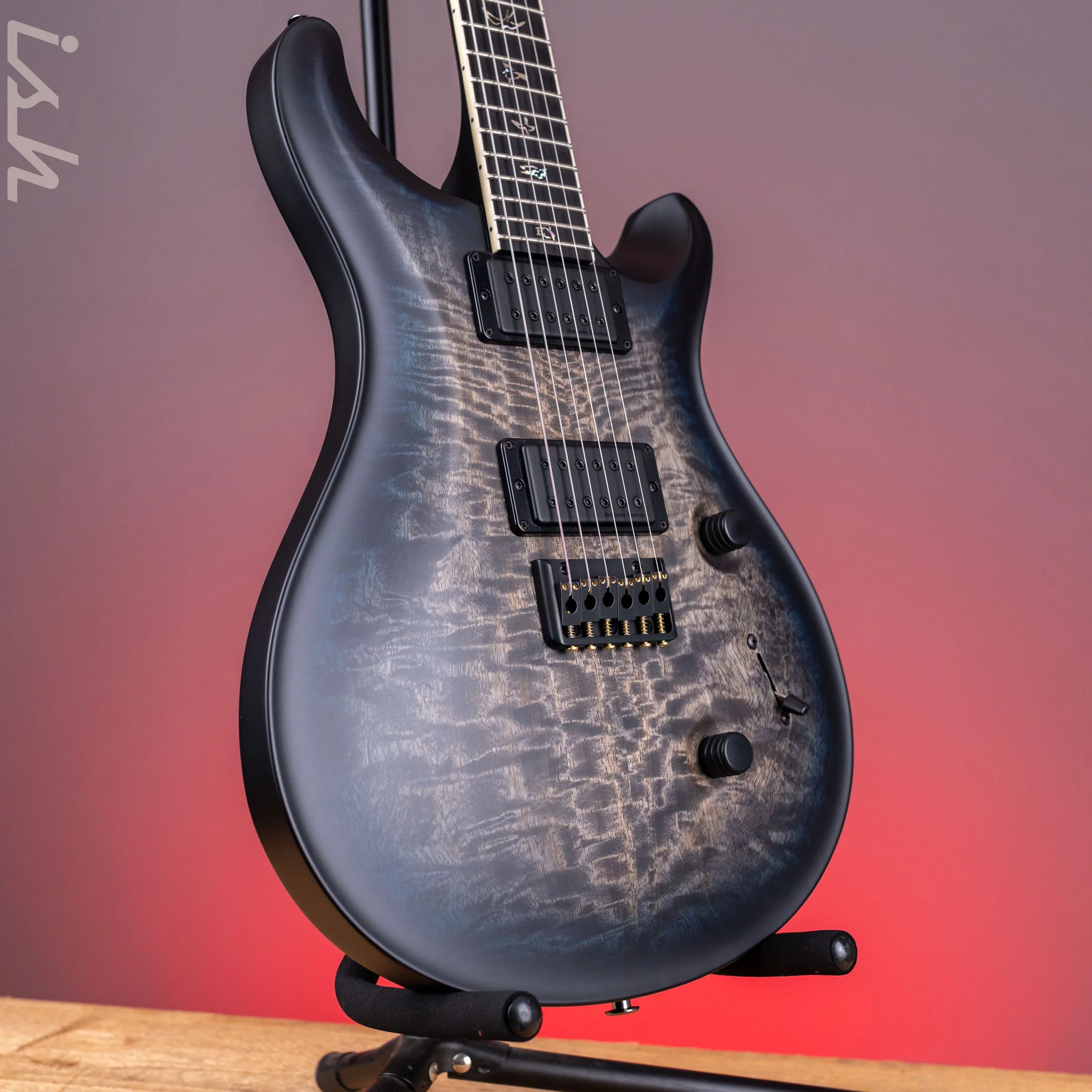 PRS Mark Holcomb Holcomb Wraparound Blue Burst Demo - Image 3