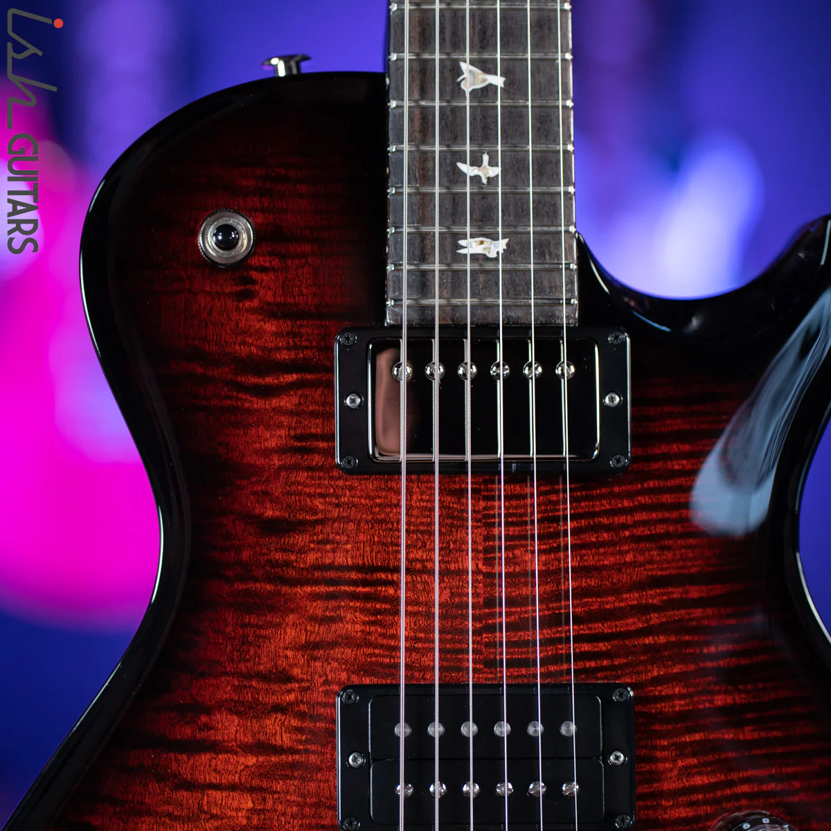 PRS Mark Tremonti Signature Tremolo Custom Color Fire Red Smokewrap - Image 3