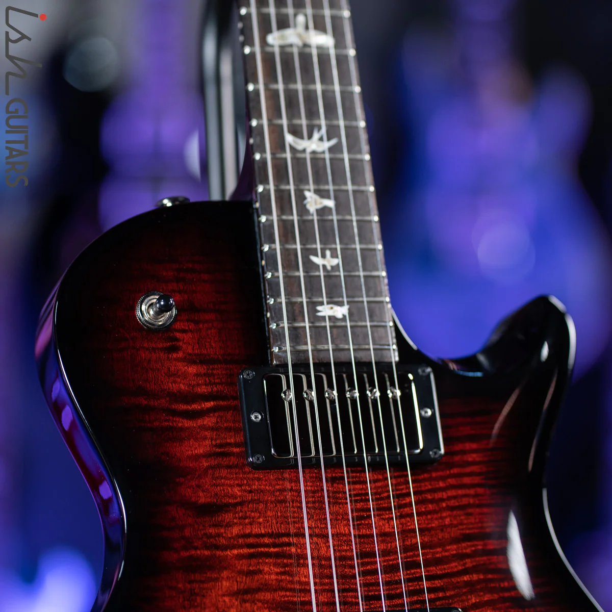 PRS Mark Tremonti Signature Tremolo Custom Color Fire Red Smokewrap - Image 5