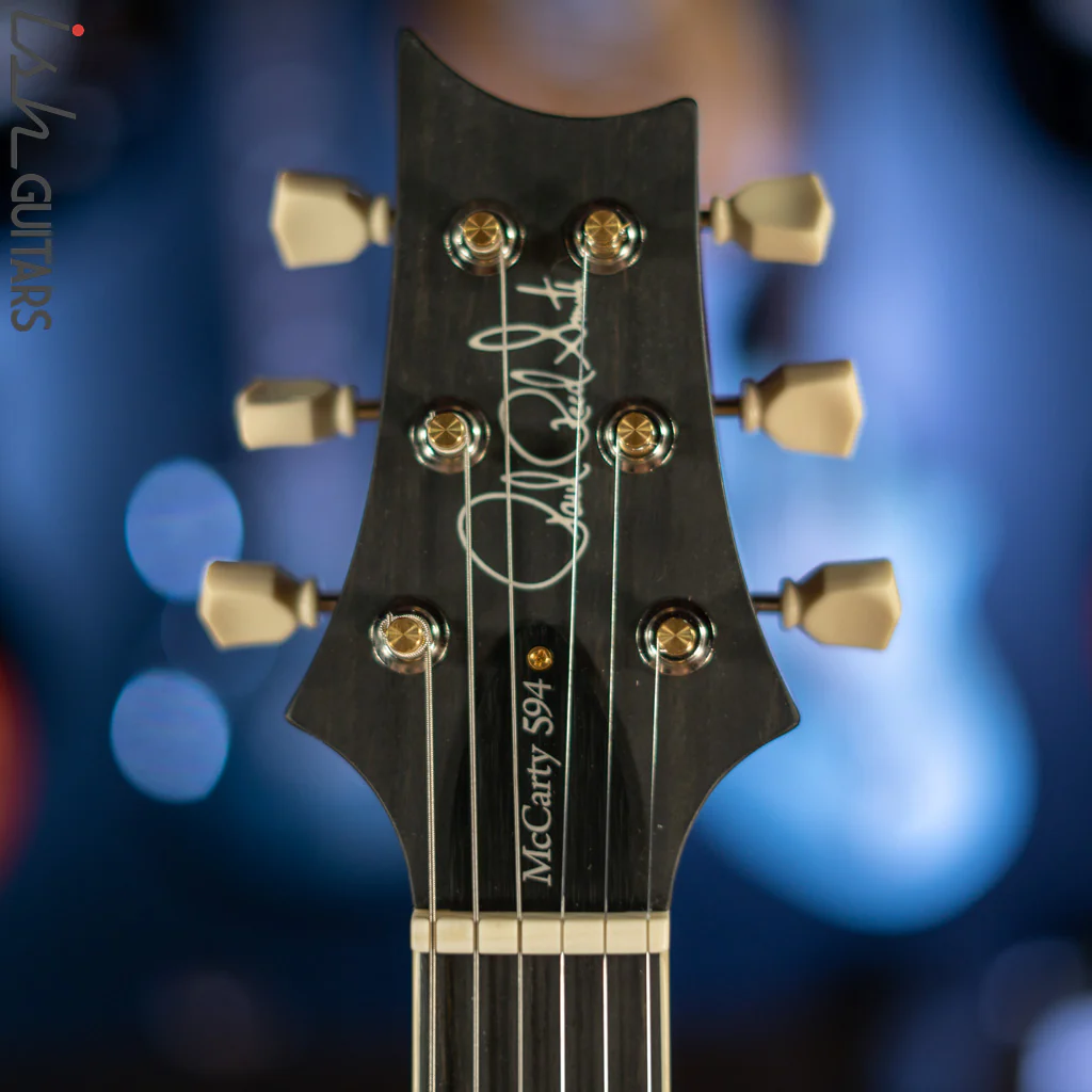 PRS McCarty 594 10 Top Quilt Black Gold Smoked Wrap - Image 6