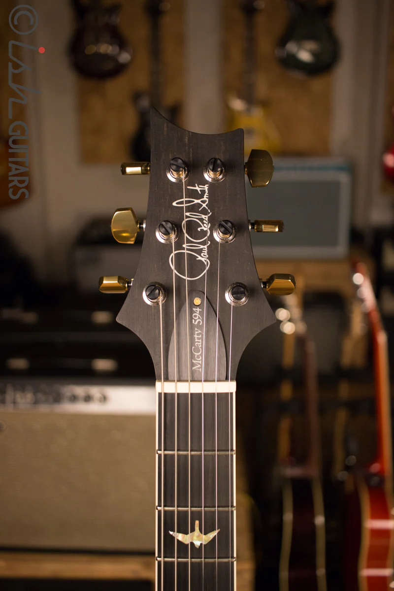 2017 Paul Reed Smith PRS McCarty 594 10 Top Custom Color Solid Rosewood Neck Gray Black Smokewrap Burst - Image 5