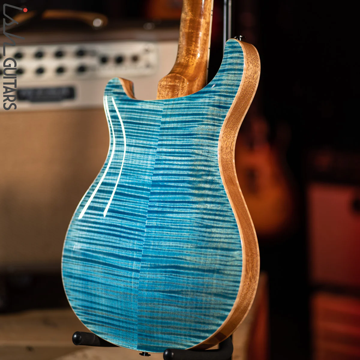 PRS McCarty 594 Hollowbody II Wood Library Aquableux - Image 12