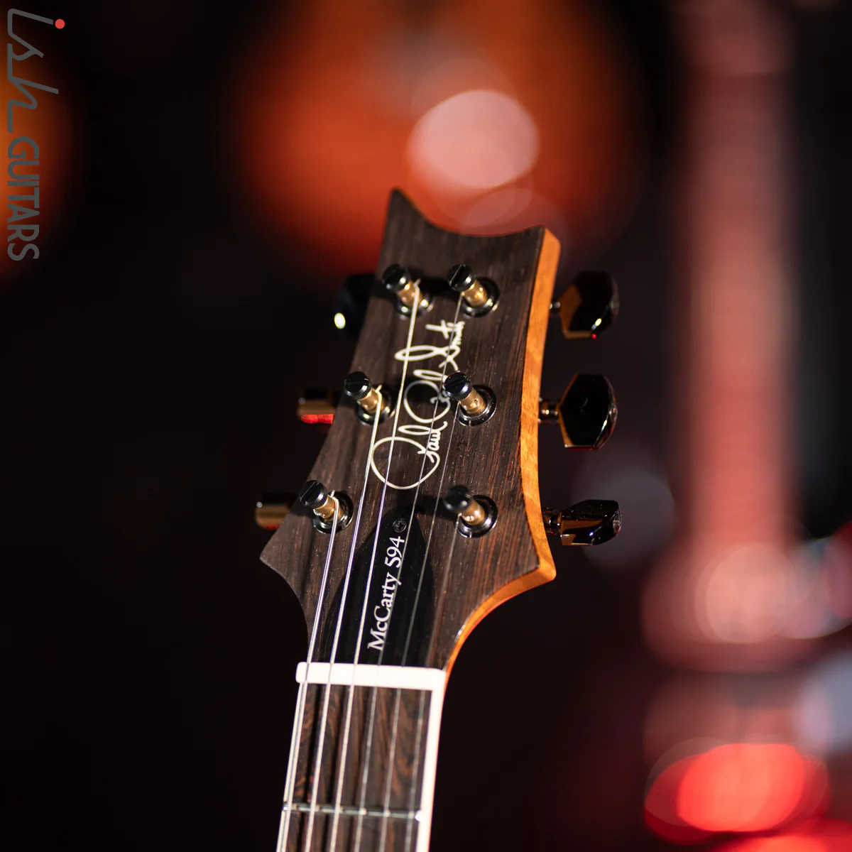 PRS McCarty 594 Hollowbody II Wood Library Aquableux - Image 7