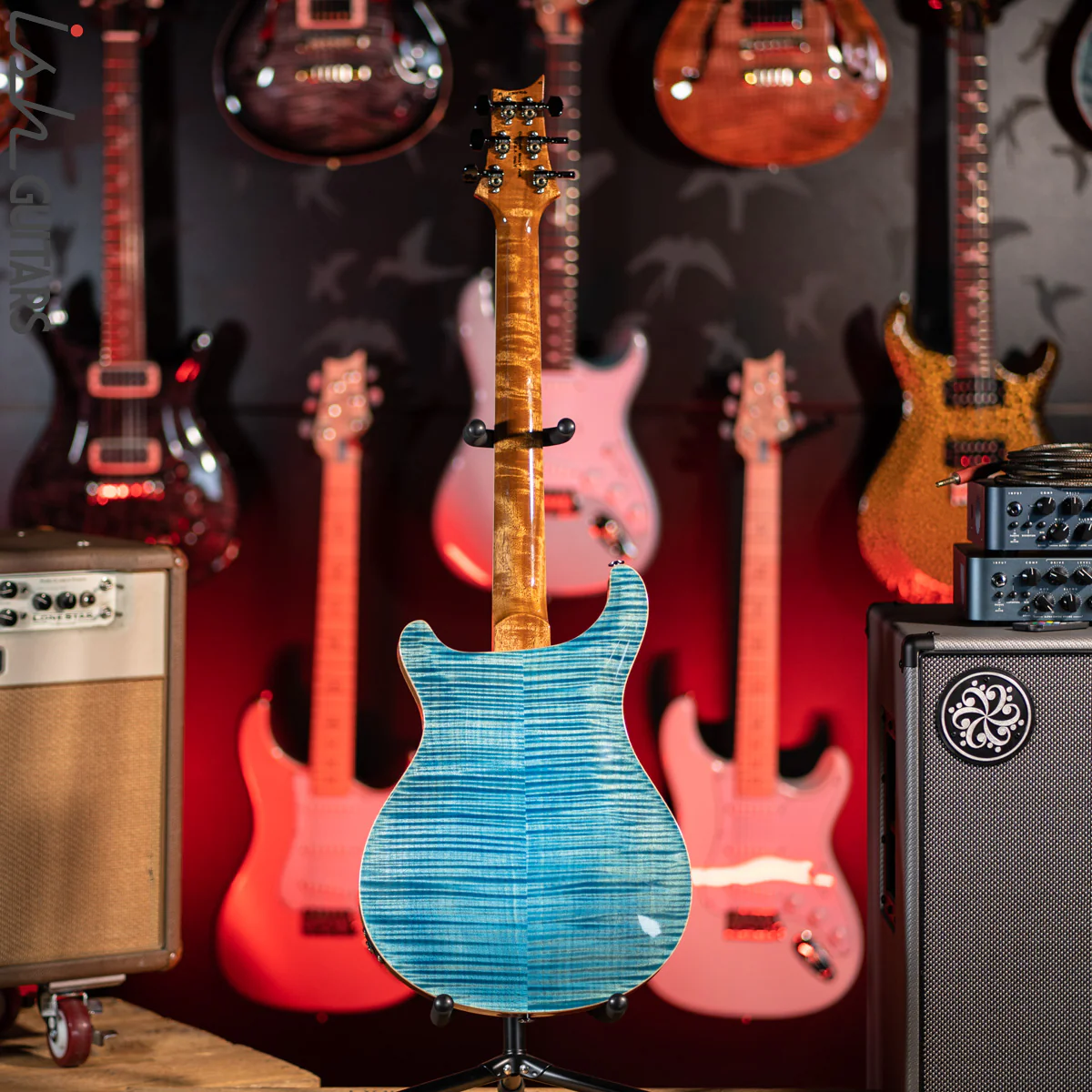 PRS McCarty 594 Hollowbody II Wood Library Aquableux - Image 8