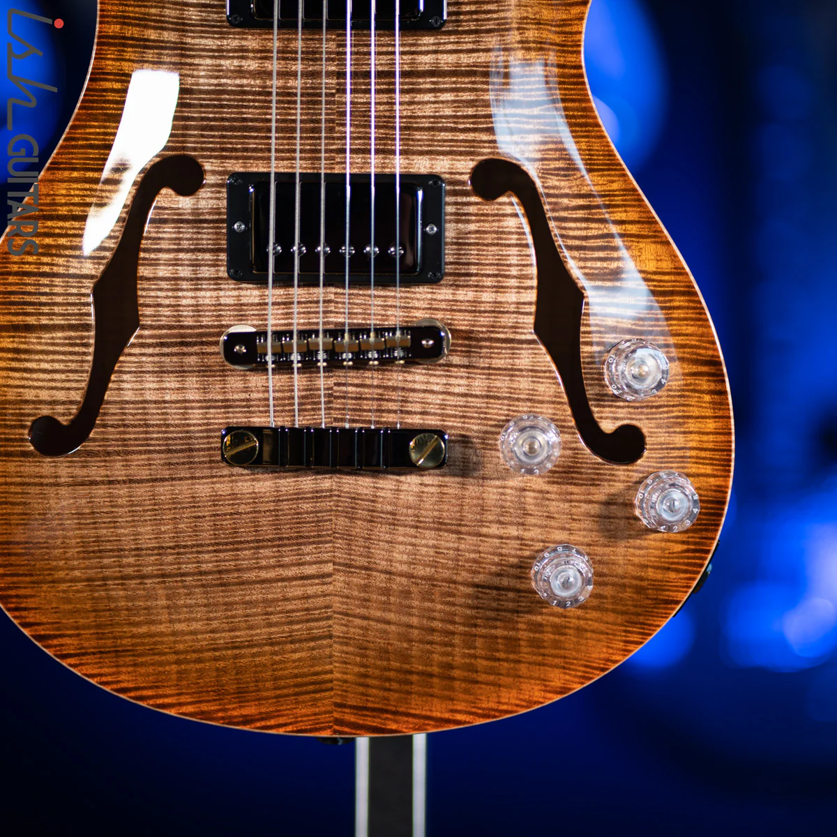 PRS McCarty 594 Hollowbody II Wood Library Autumn Sky - Image 3