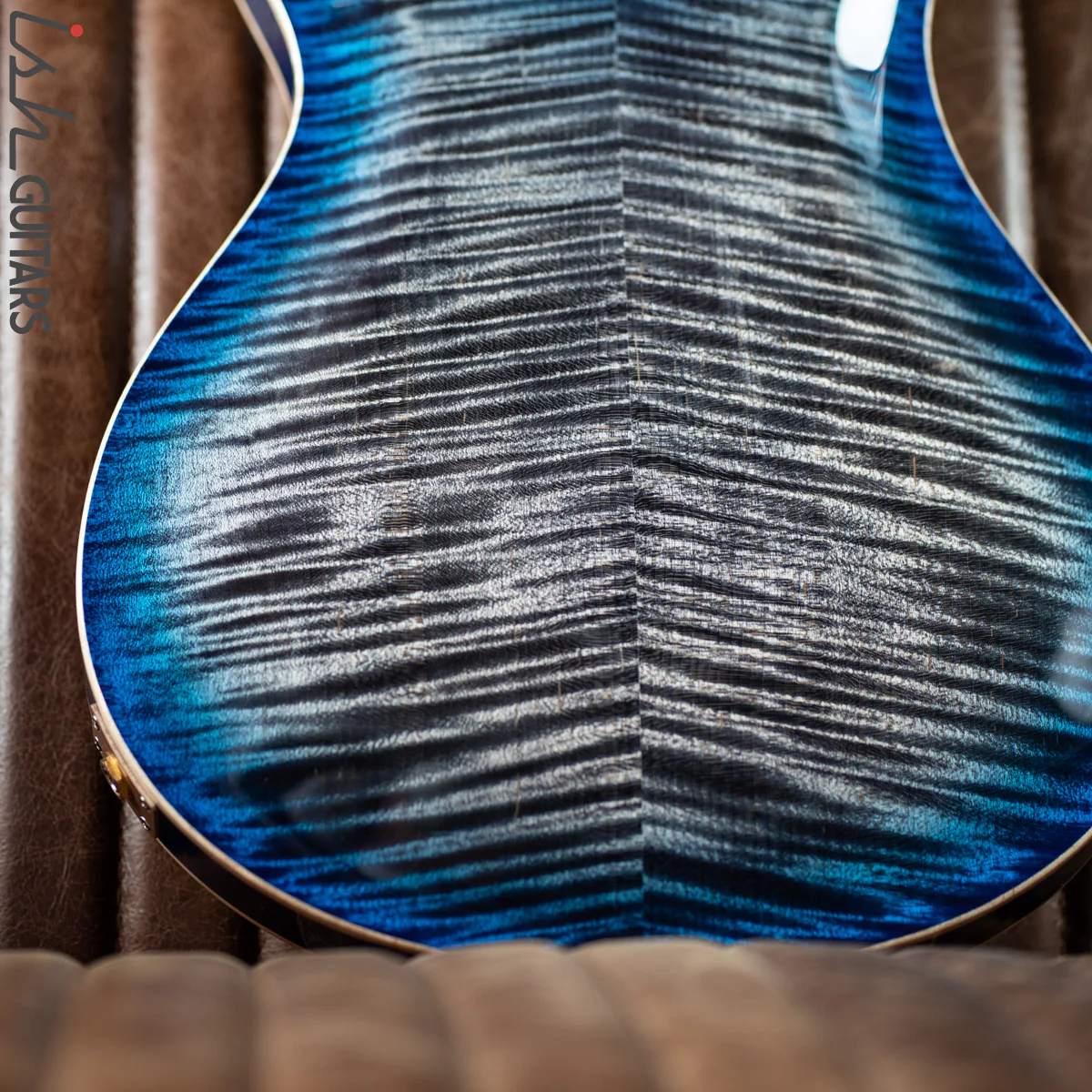 PRS McCarty 594 Hollowbody II Charcoal Blue Burst 10 Top - Image 12