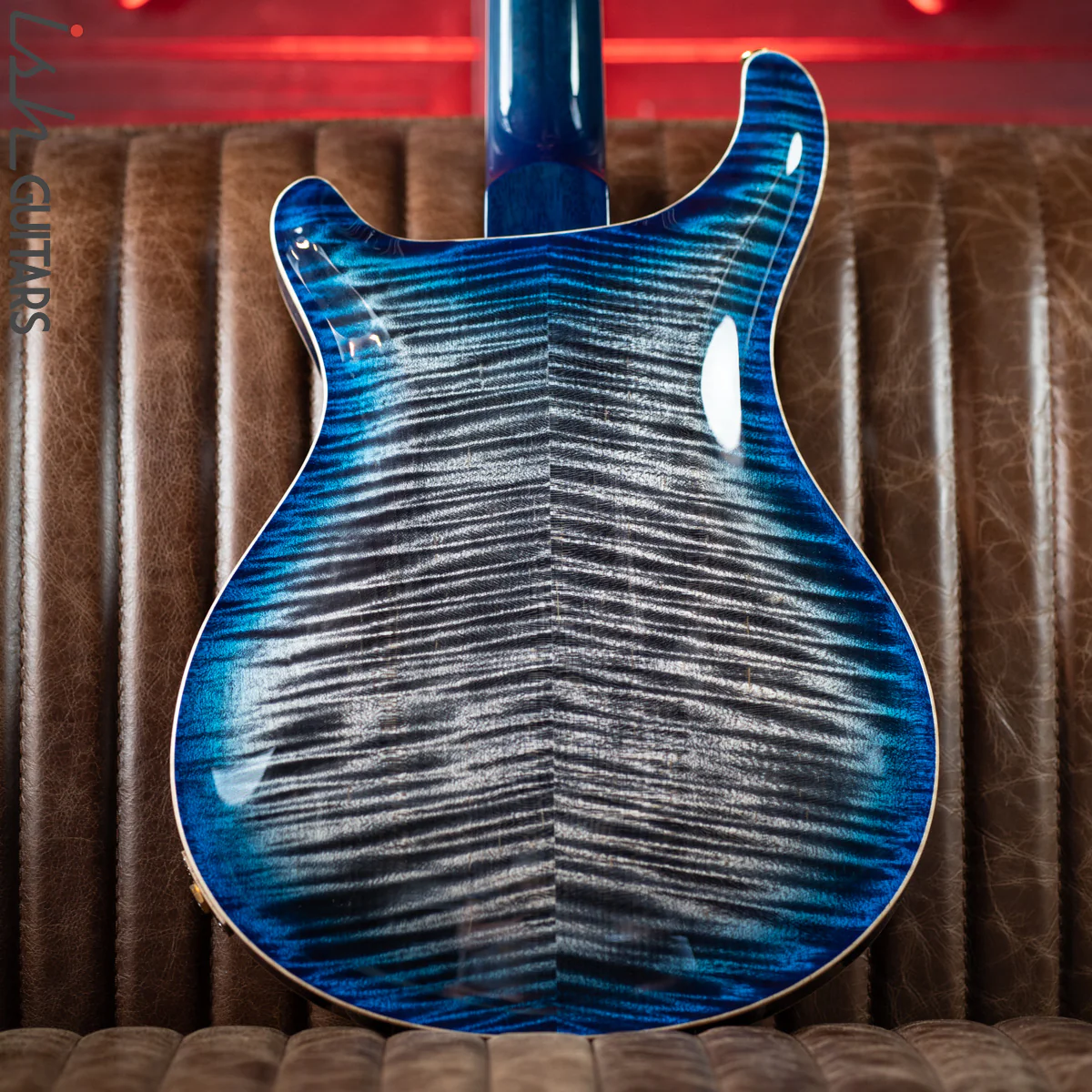 PRS McCarty 594 Hollowbody II Charcoal Blue Burst 10 Top - Image 9
